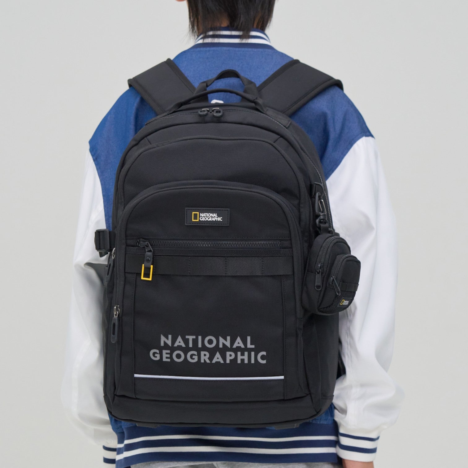 DUBLE KIDS BACKPACK- BLACK