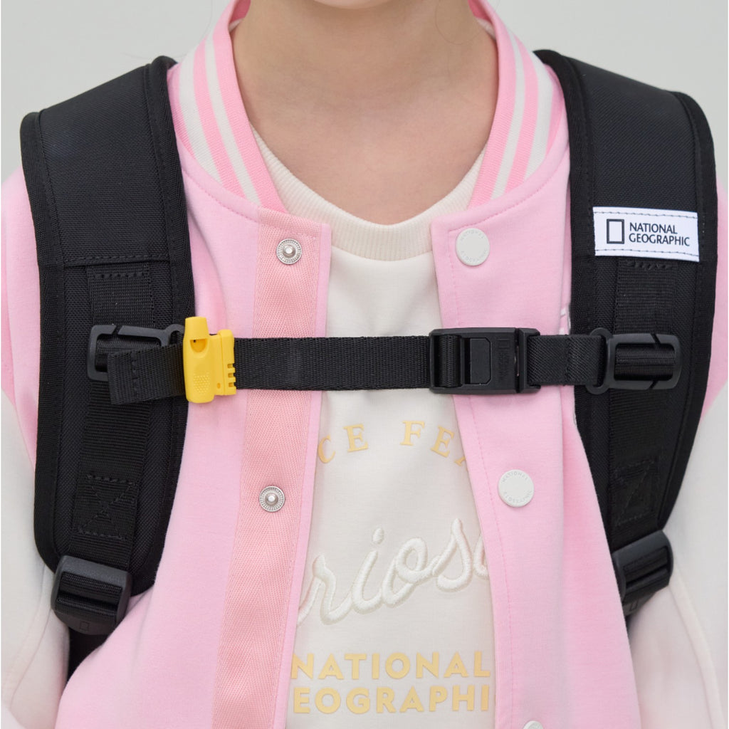 Newby Kids Backpack W Shoe Bag- Black