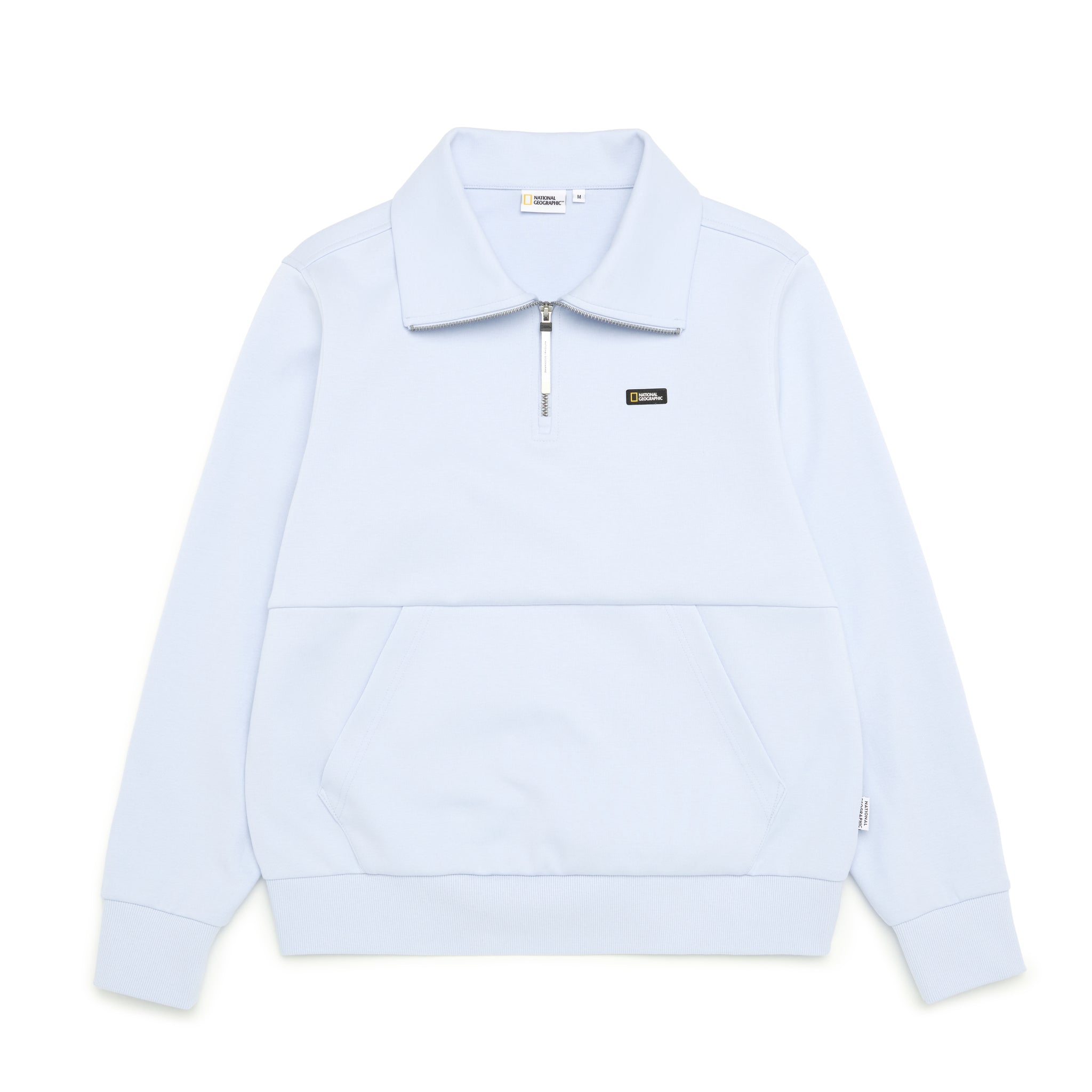 WOMAN'S MANATEE HALFZIP SWEATSHIRT- SKY