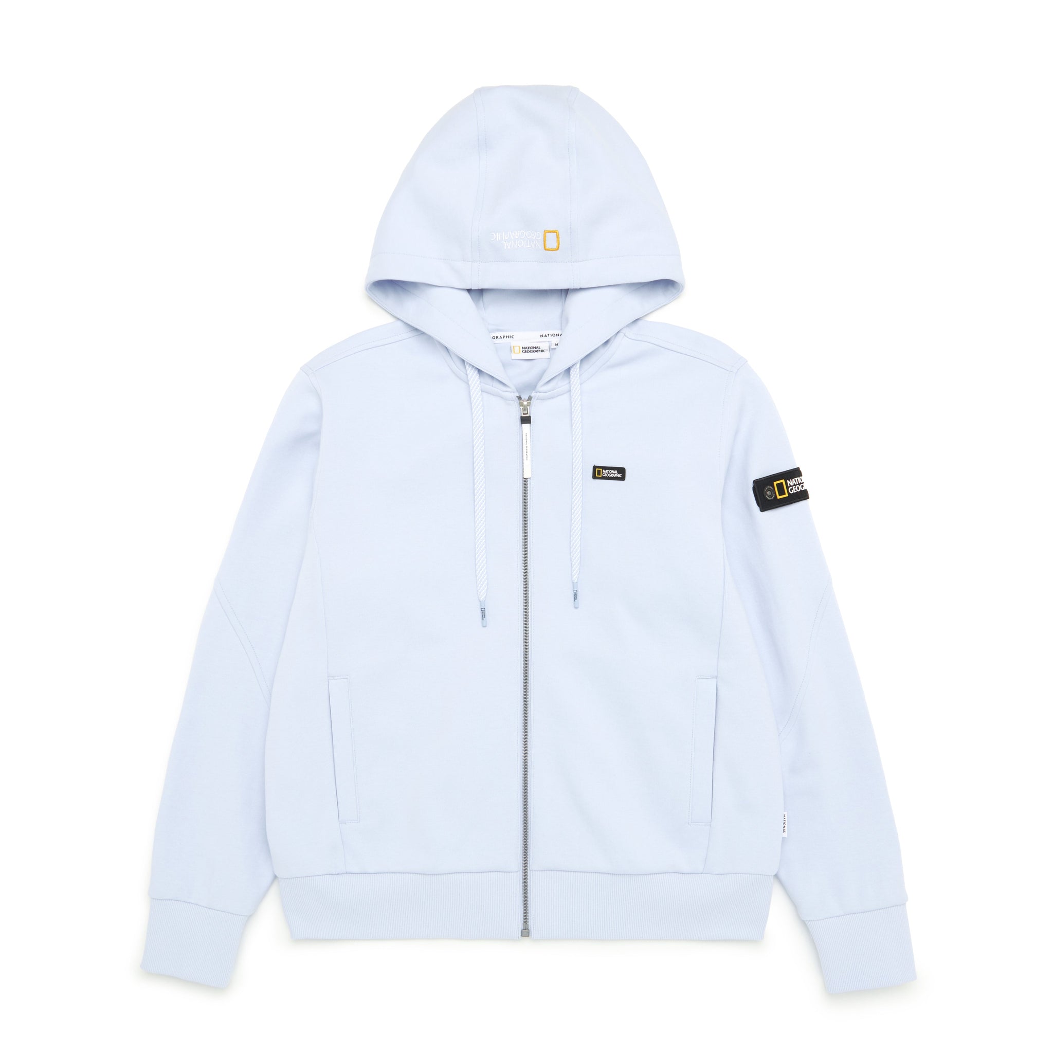 FULL ZIPUP JACKET WHOOD SKY