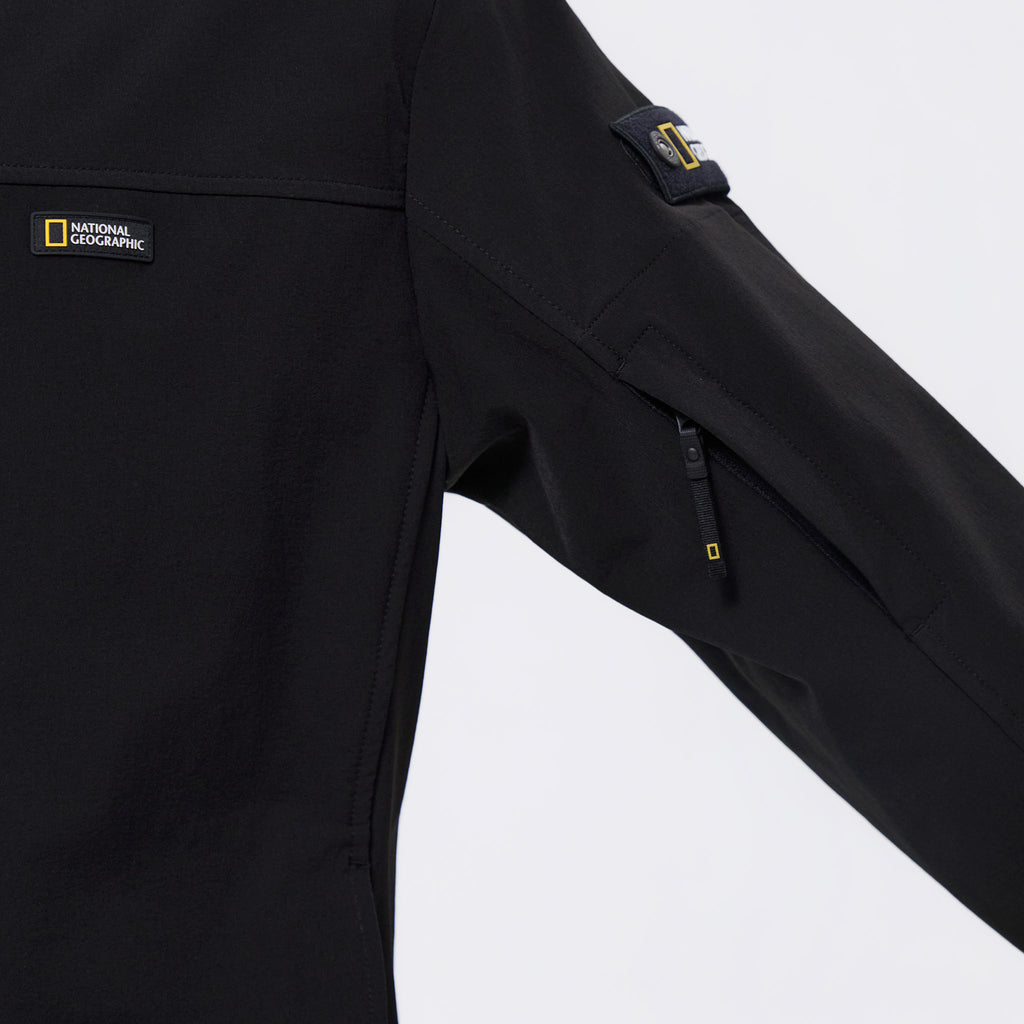 Unisex Archelon Woven Stretch Hooded Full Zip-Up Jacket