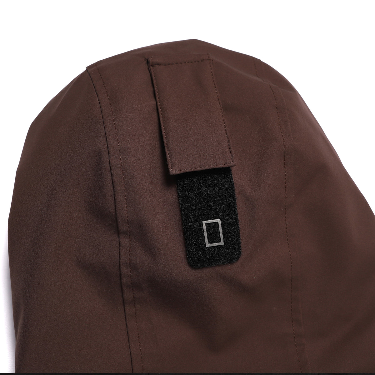 Unisex Two-Layer Color-Block Hooded Windbreaker