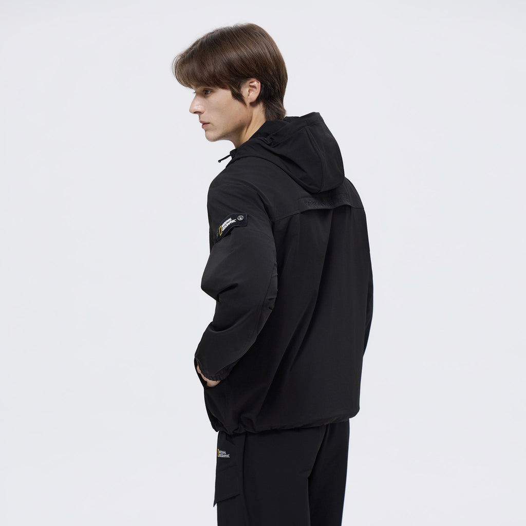 Unisex Archelon Woven Stretch Hooded Full Zip-Up Jacket