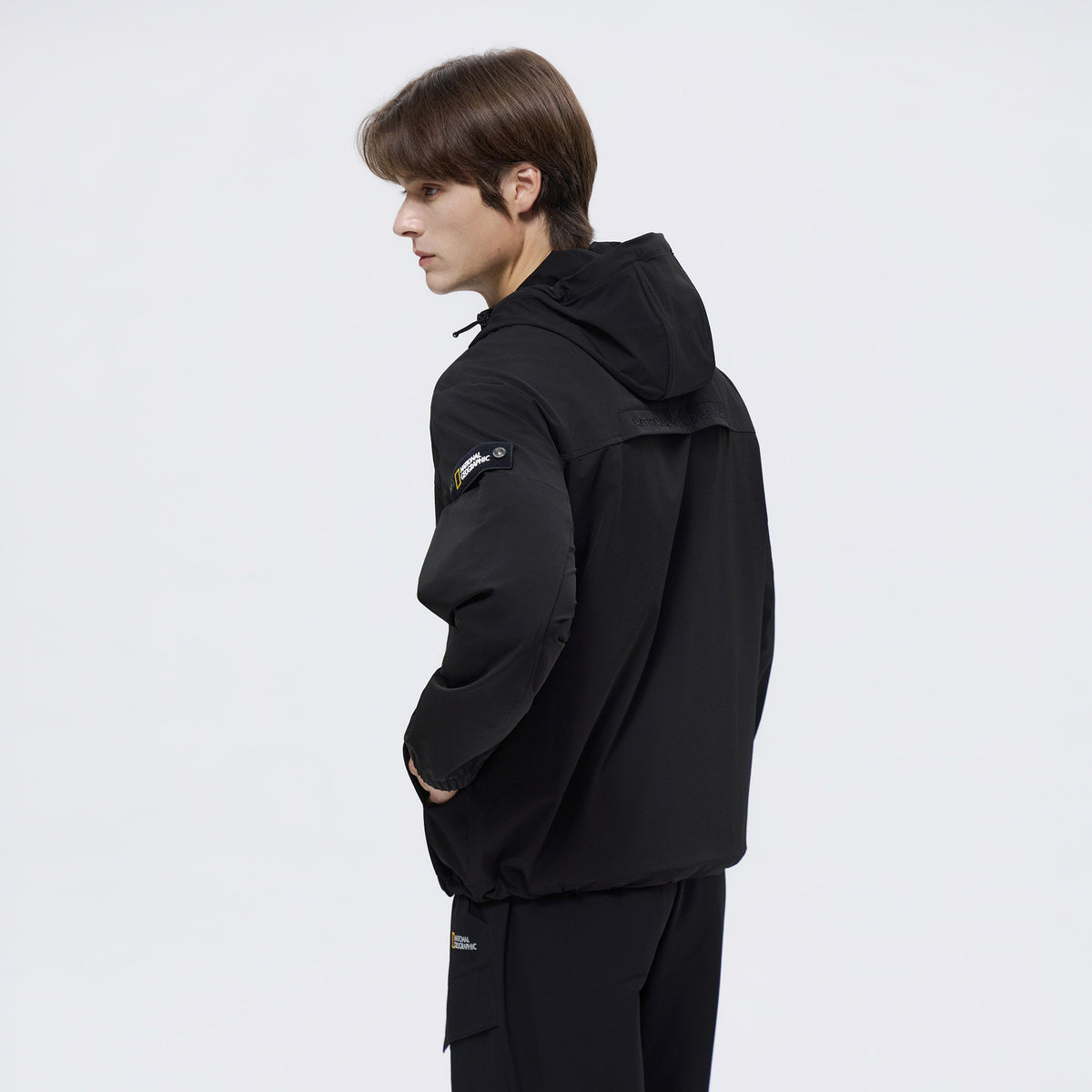 Unisex Archelon Woven Stretch Hooded Full Zip-Up Jacket
