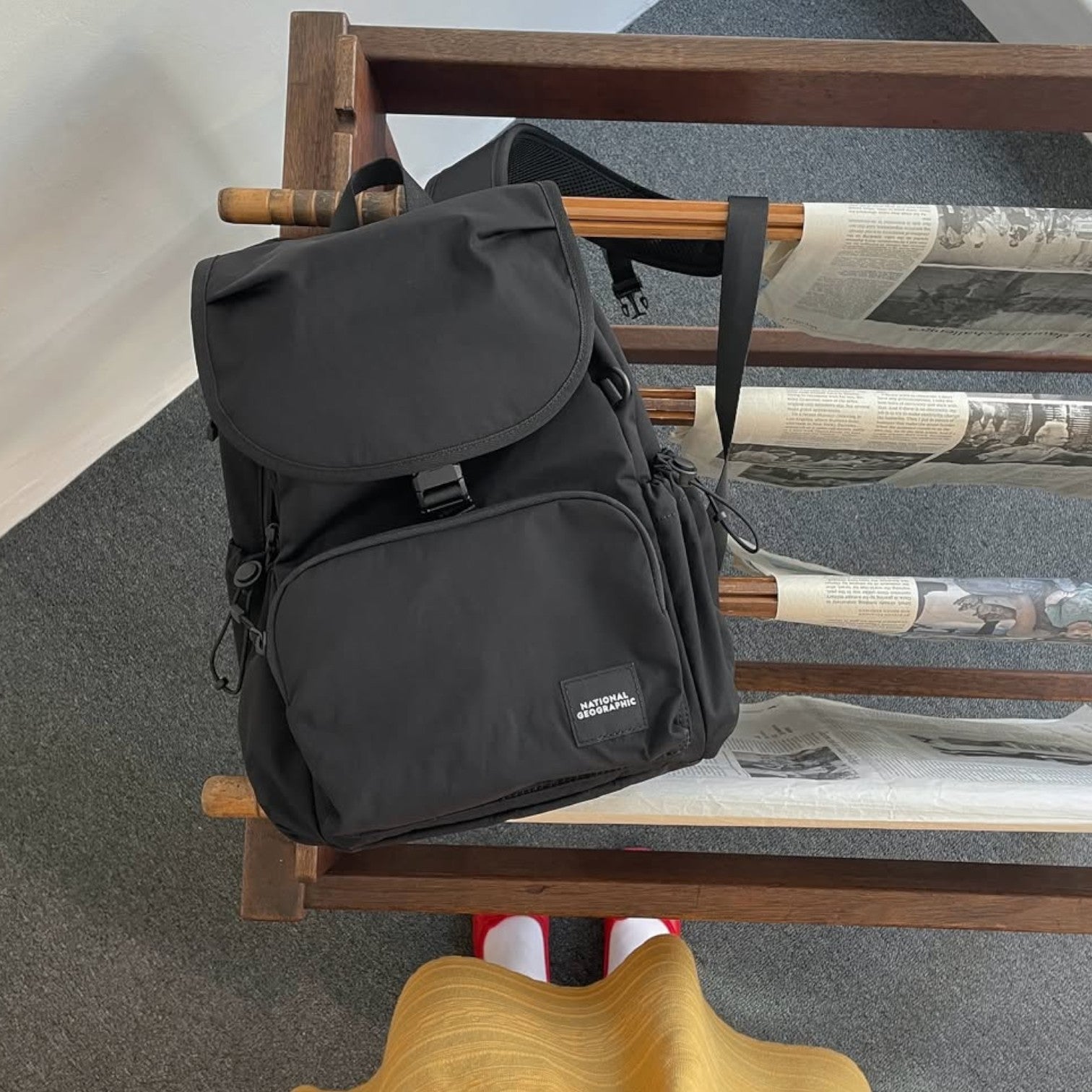 ★NATIONAL GEOGRAPHIC★ADELIE BACKPACK ADELIE BACKPACK- BLACK – National Geographic Apparel