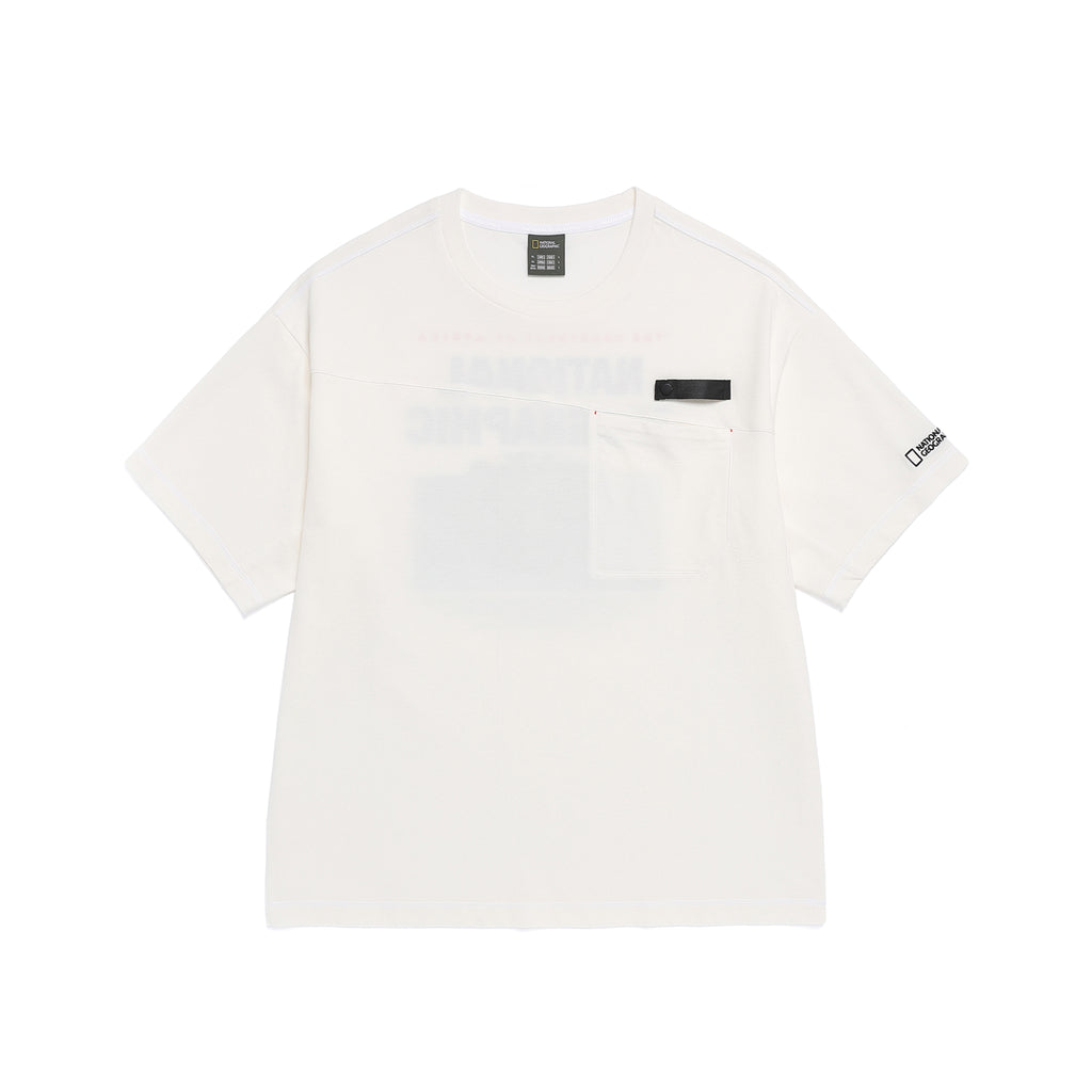 Unisex Natgeo Returns to Nature "Cape Town" Cooling Graphic Semi-Oversized T-shirt