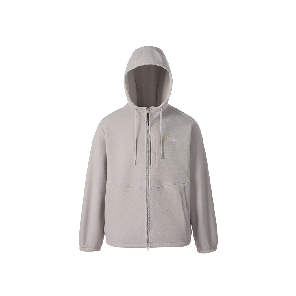 Unisex Siro Micro Fleece Hooded Zip-Up Jacket