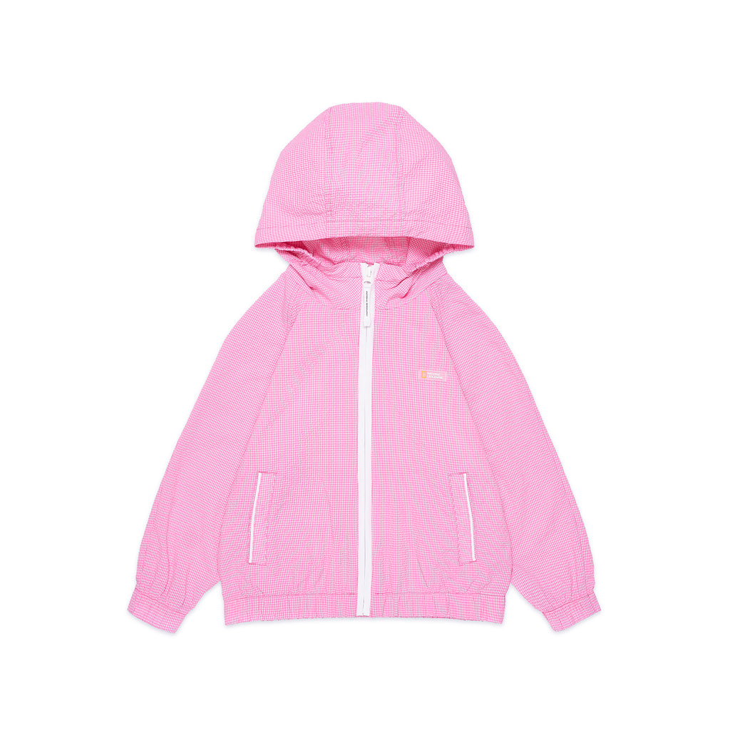 Kids Toddler Seersucker Hood Jumper