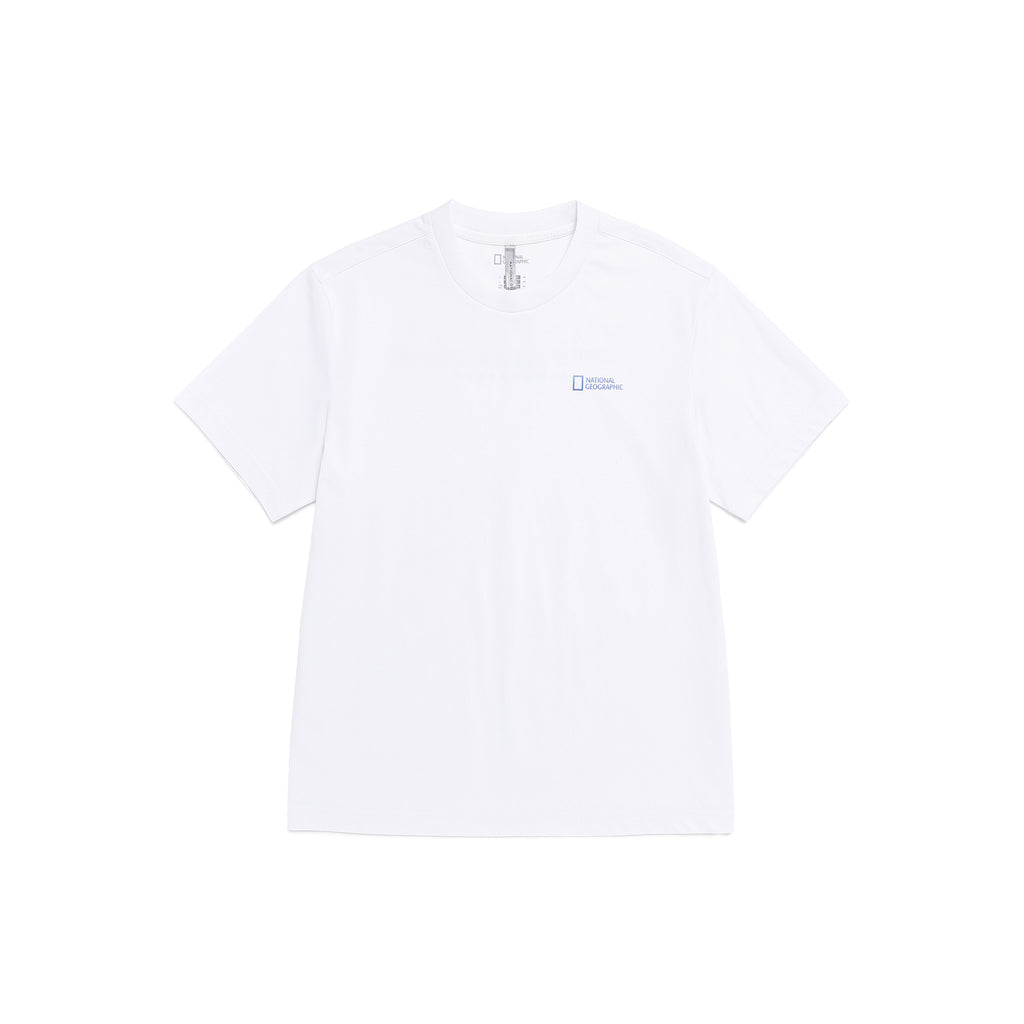 Unisex Torquatus Short Sleeve  T-Shirt - White