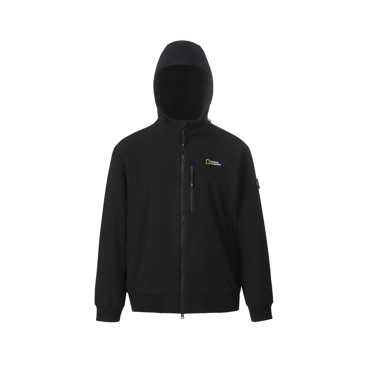 Unisex Archelon Double-Warm Brushed Woven Hooded Full Zip Jacket