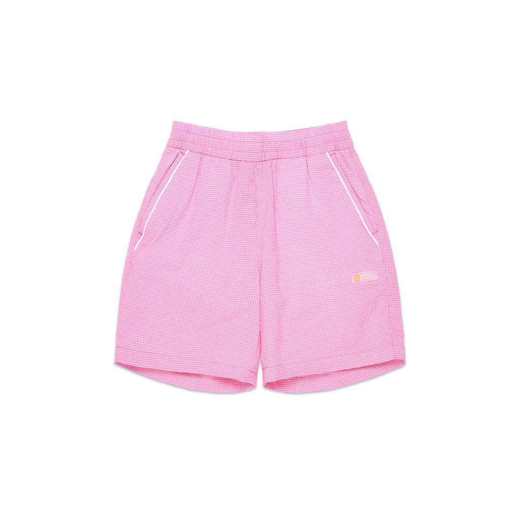 Kids Toddler Seersucker Long Shorts