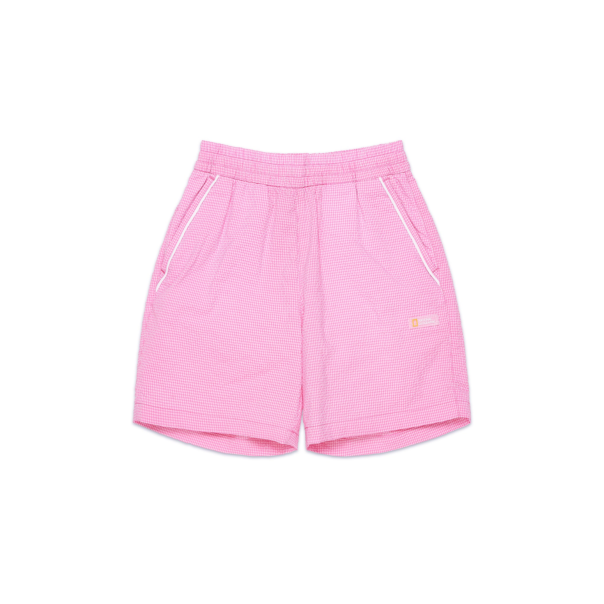 Kids Toddler Seersucker Long Shorts