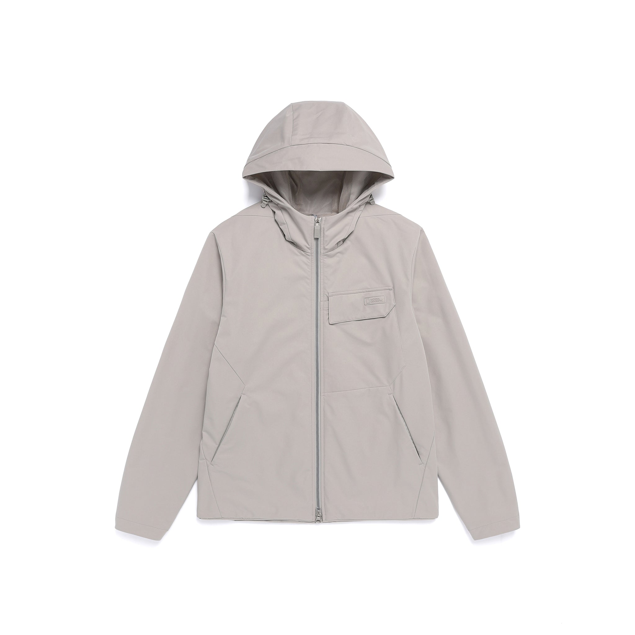 Unisex Urban Stretch Active Fit Hooded Zip-Up