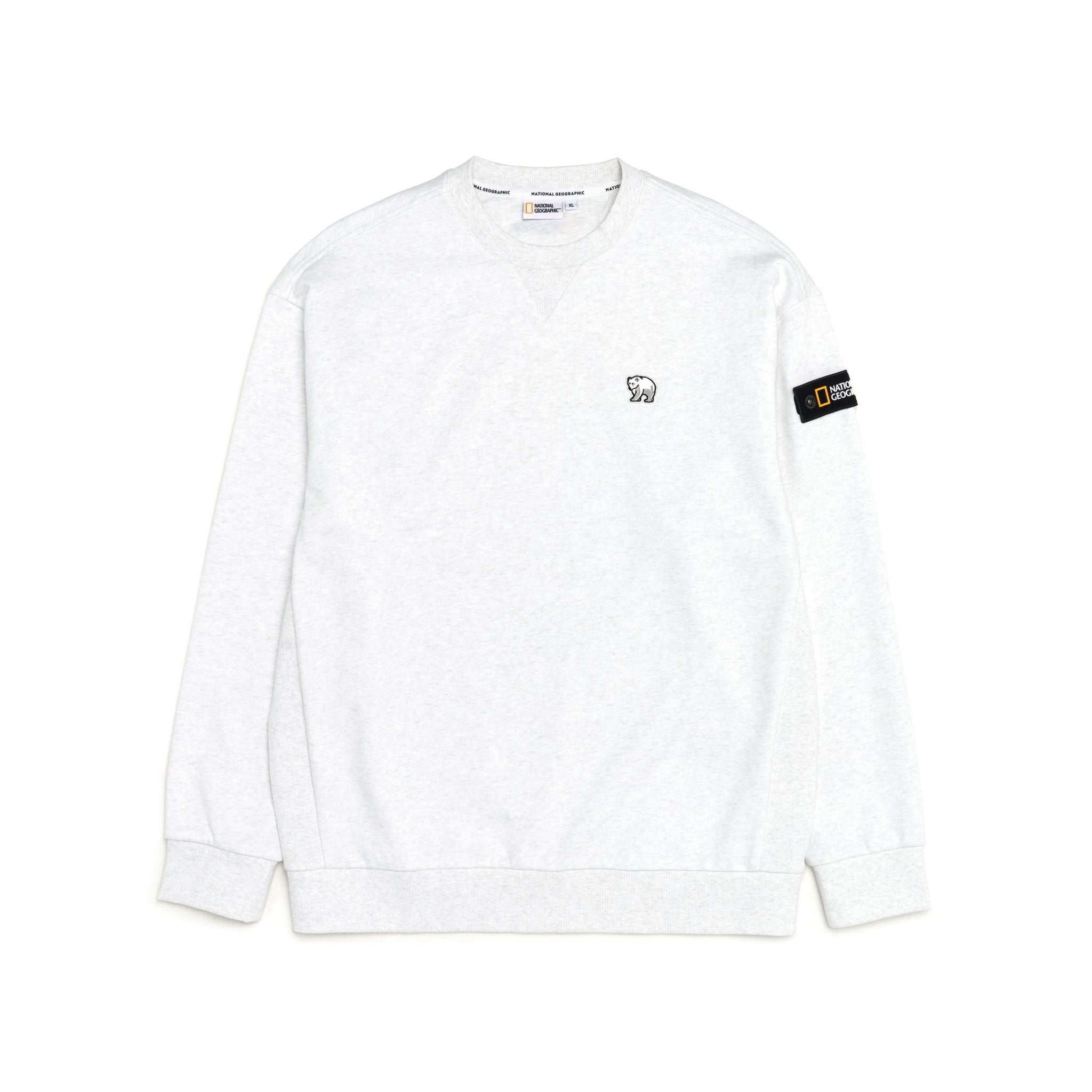 Semi-Overfit Bear Wappen Sweatshirt