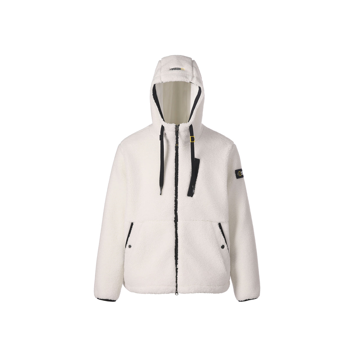 Unisex Costoni Hooded Fleece Jacket