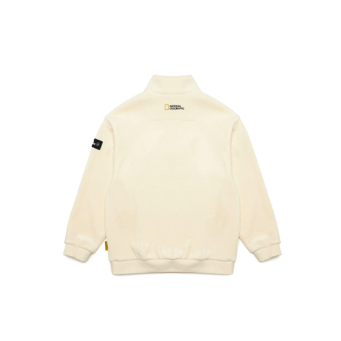 Kids Corduroy Half Zip Up Sweatshirt