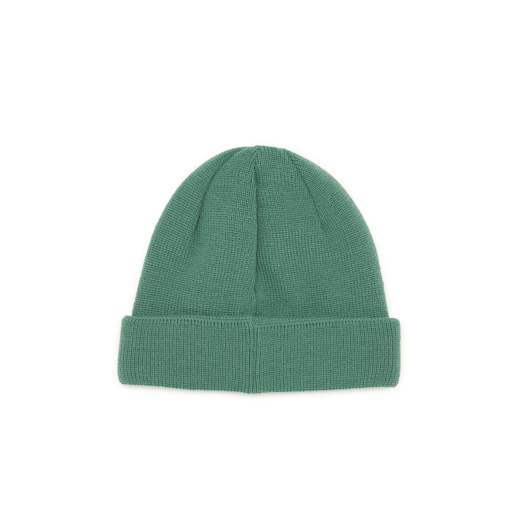 Kids Logo Patch Beanie- Green