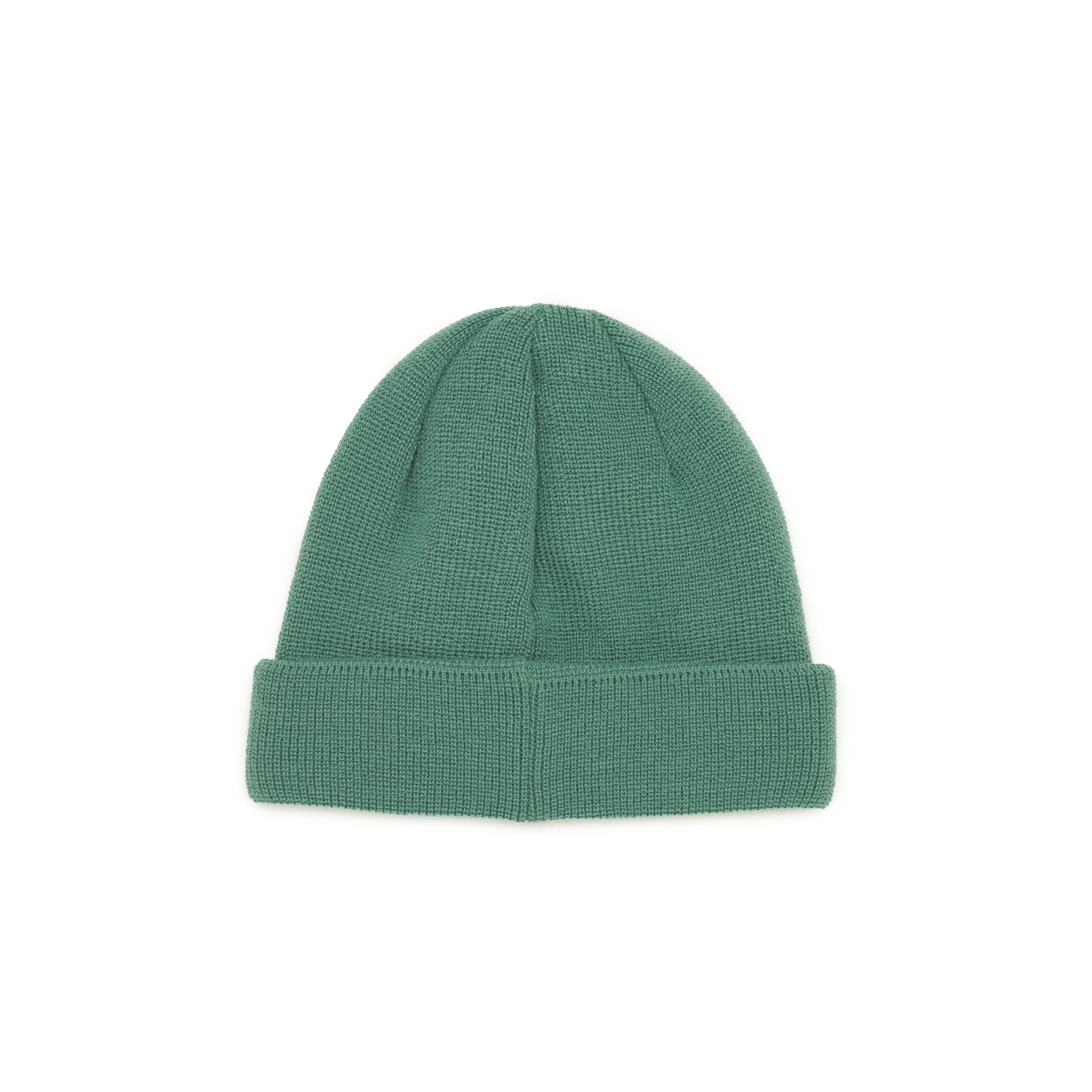 Kids Logo Patch Beanie- Green