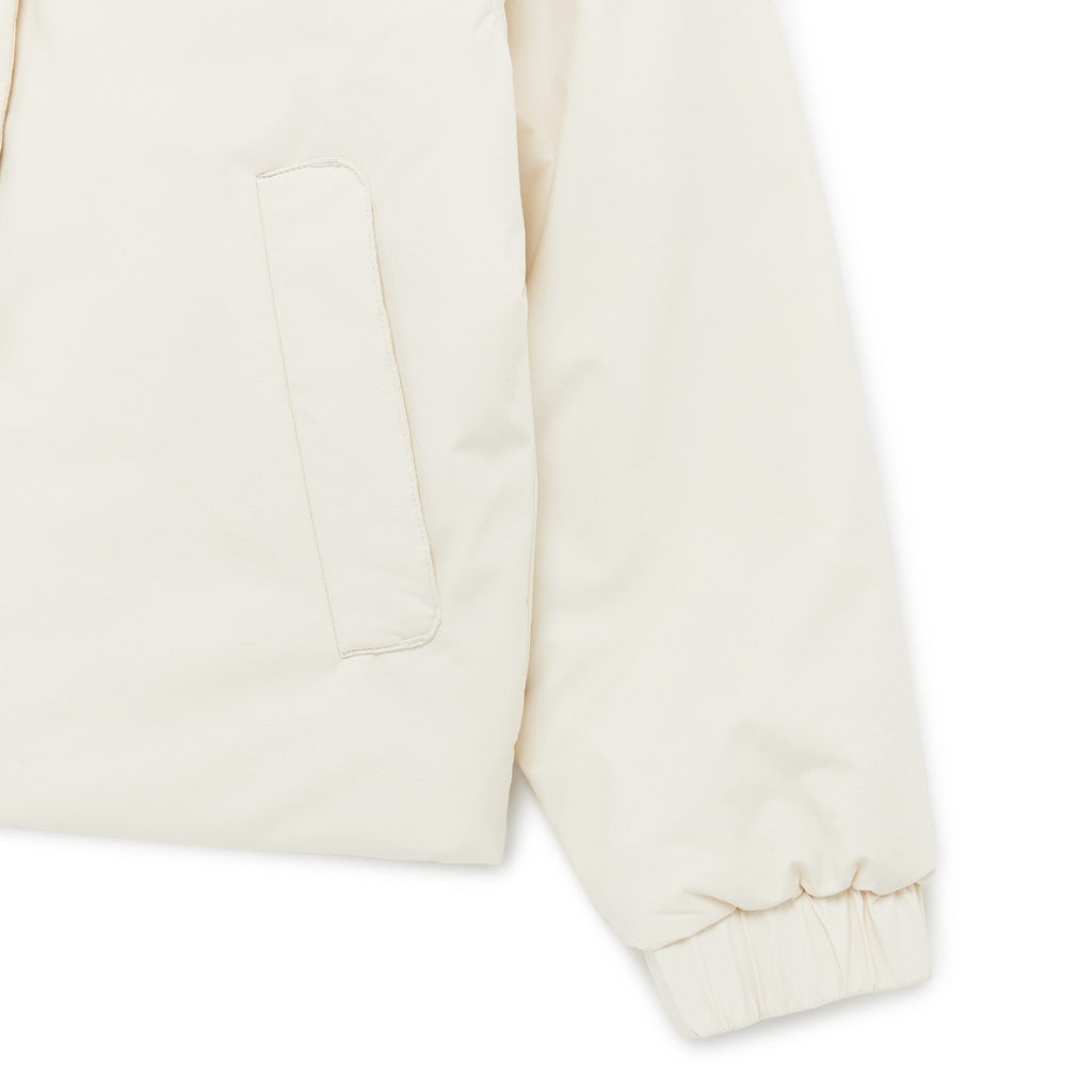 Kids Girls Padding Jacket- Cream