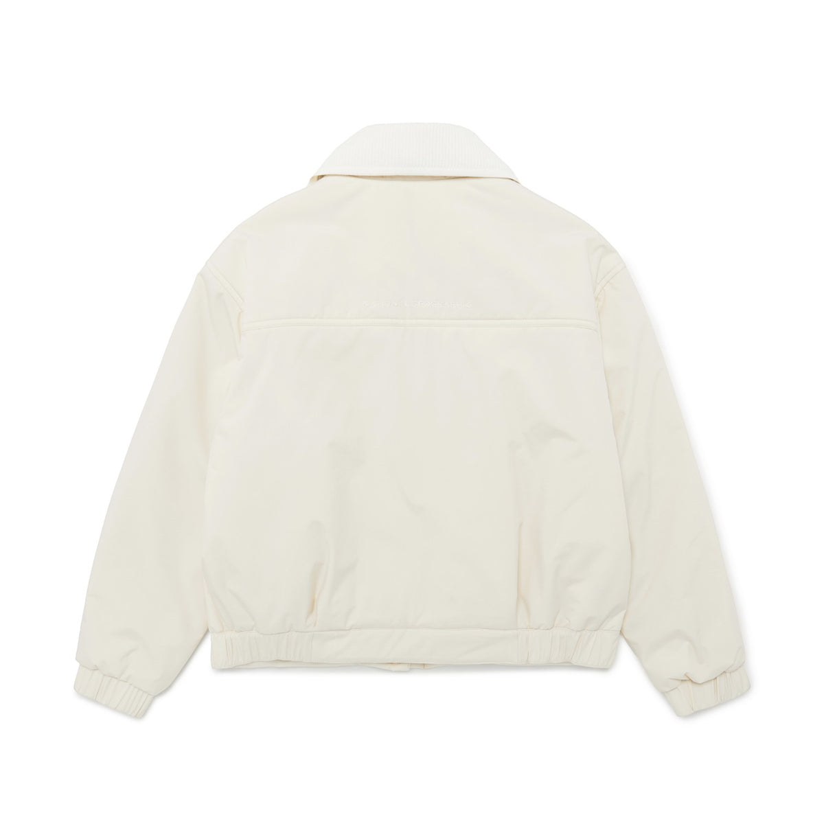 Kids Girls Padding Jacket- Cream