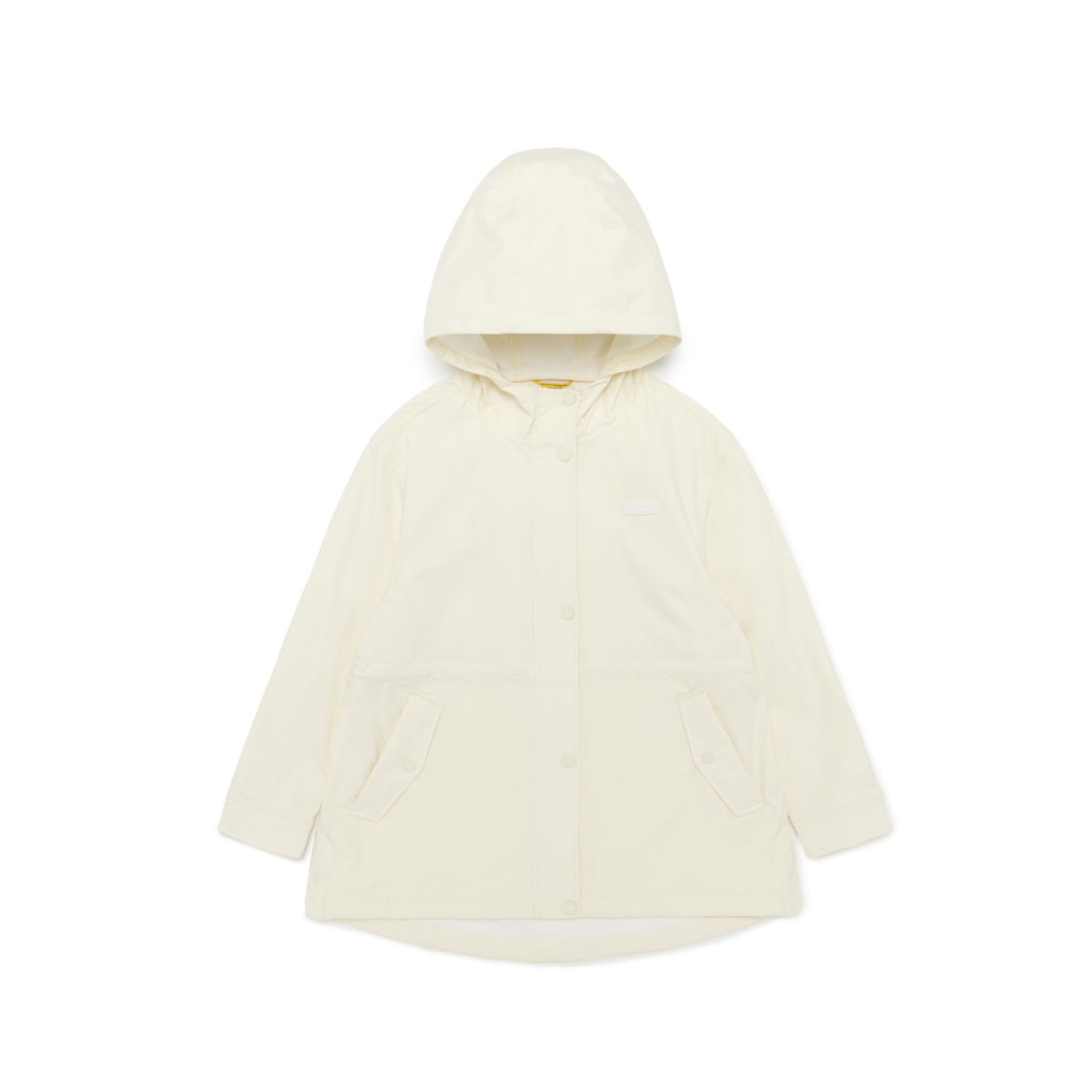 Kids Girls Safari Weather Jacket- Ivory