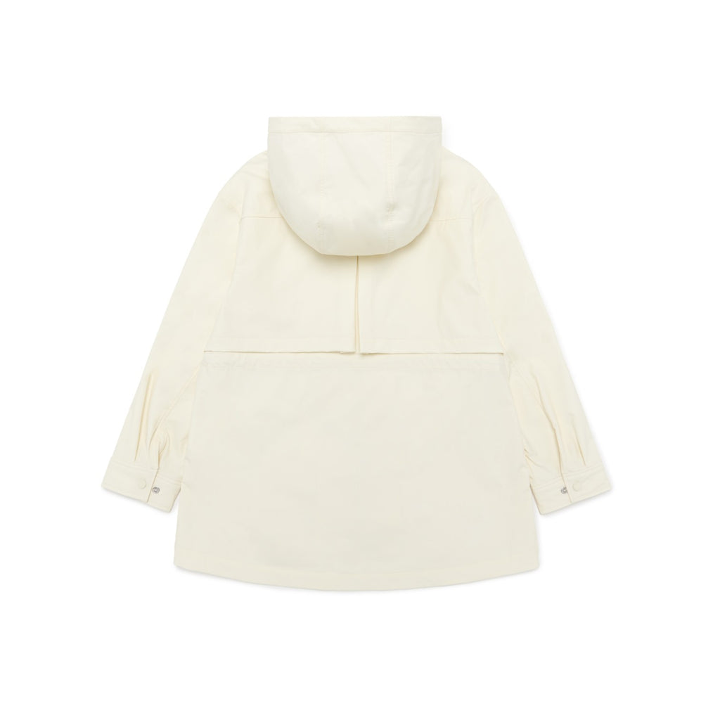 Kids Girls Safari Weather Jacket- Ivory