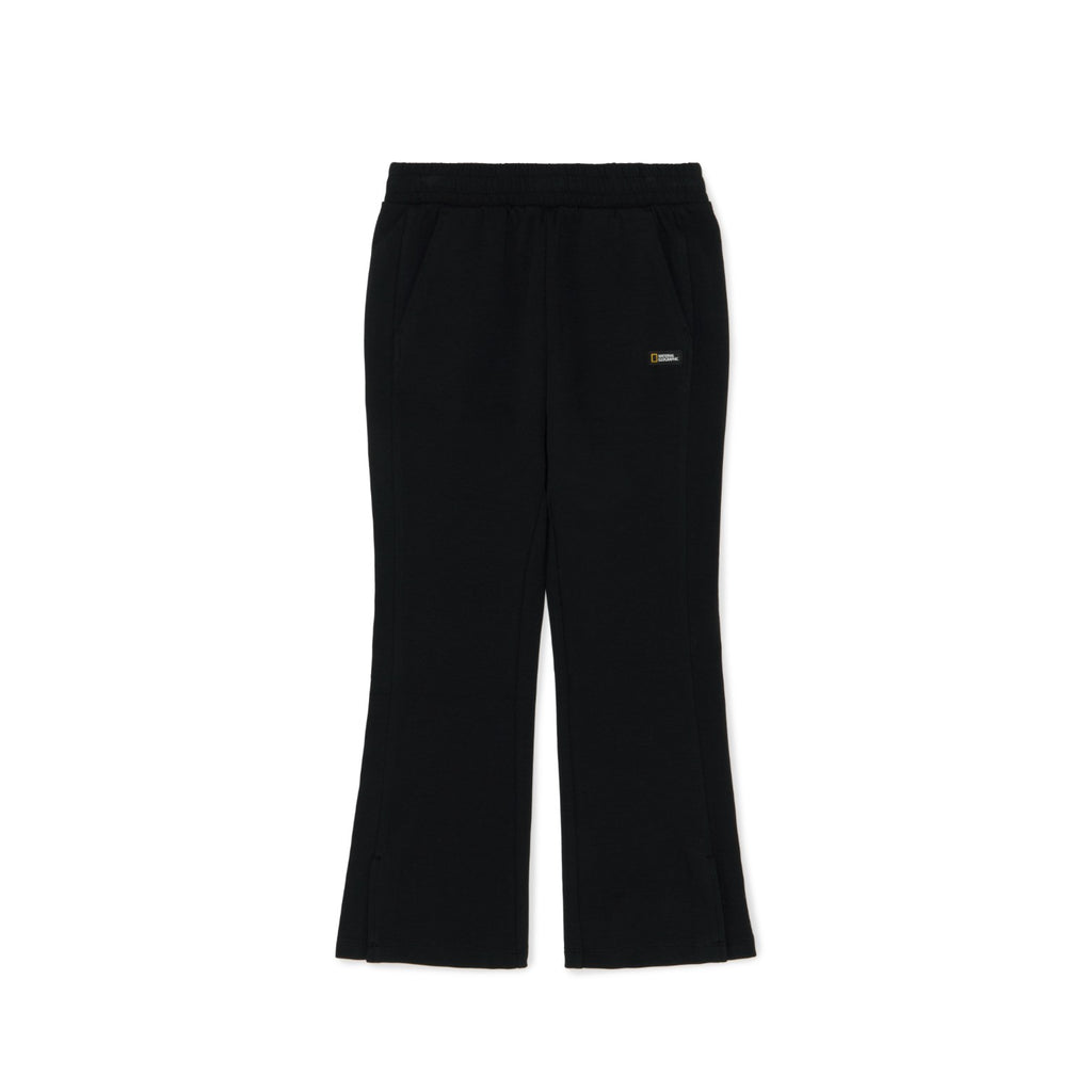 Girls Bootcut Training Pants- Carbon Black
