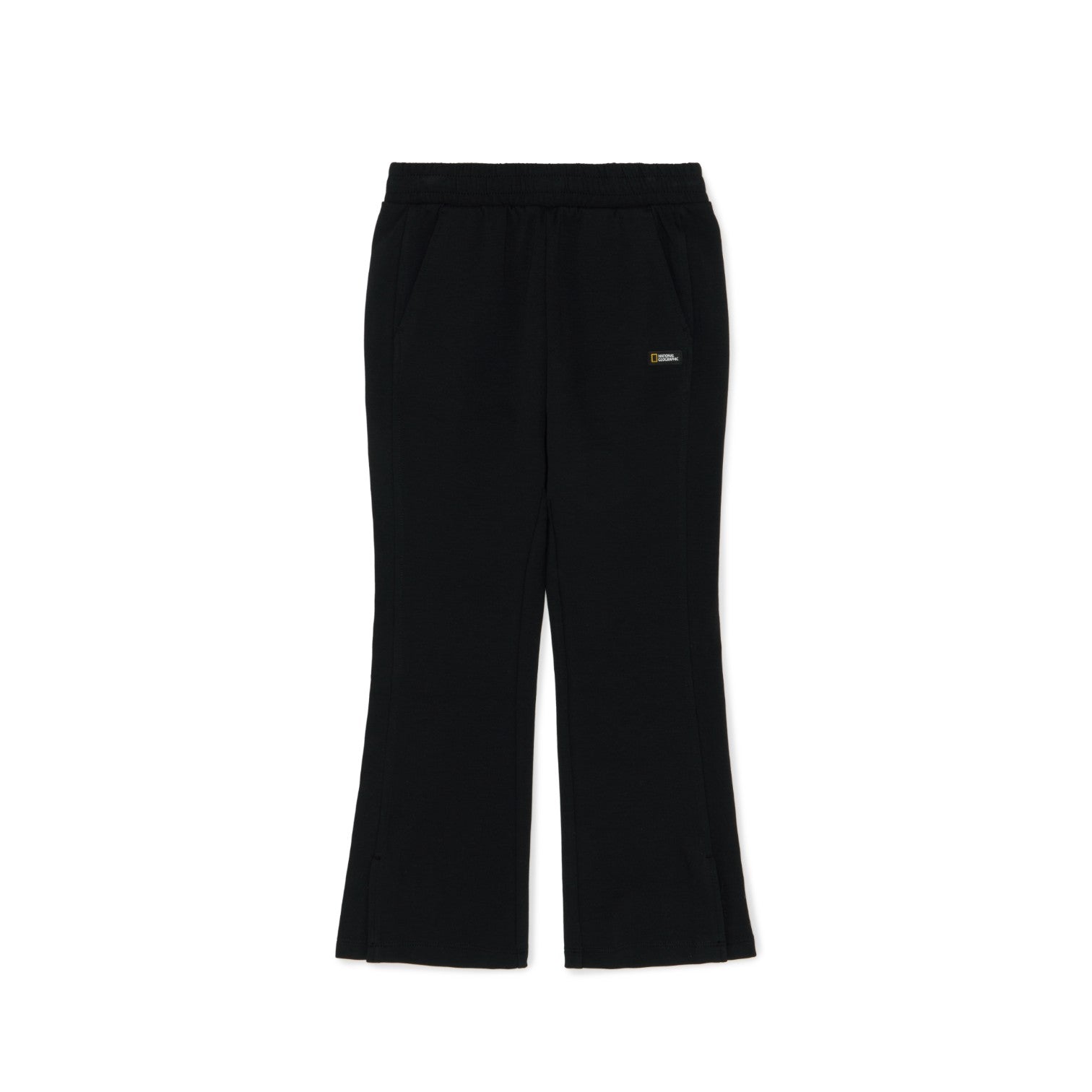 Girls Bootcut Training Pants- Carbon Black