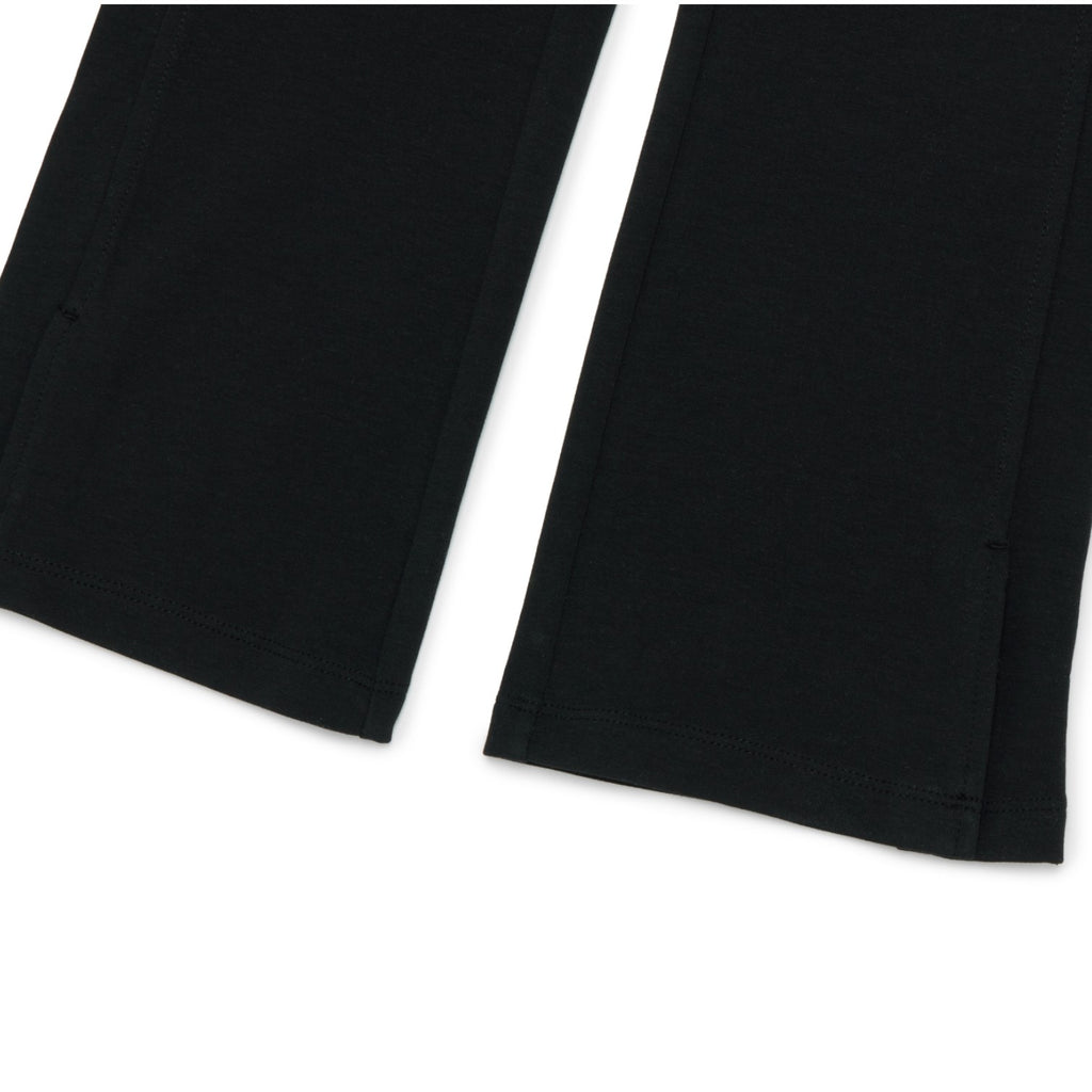 Girls Bootcut Training Pants- Carbon Black