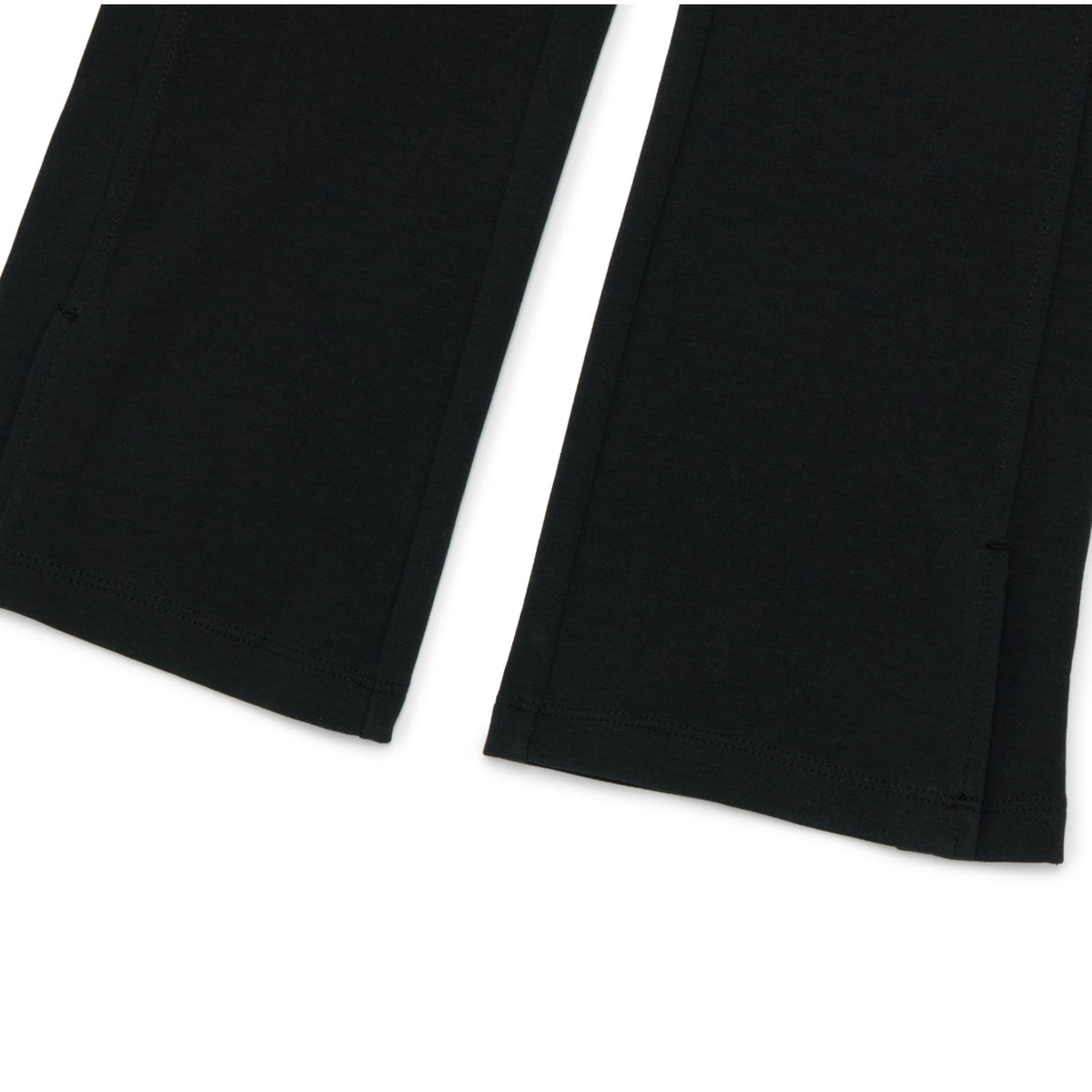 Girls Bootcut Training Pants- Carbon Black