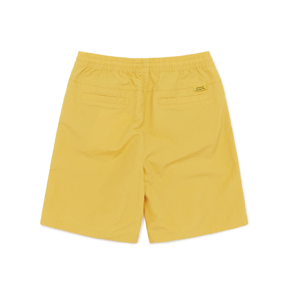 Kids Nylon Shorts- Yellow – National Geographic Apparel