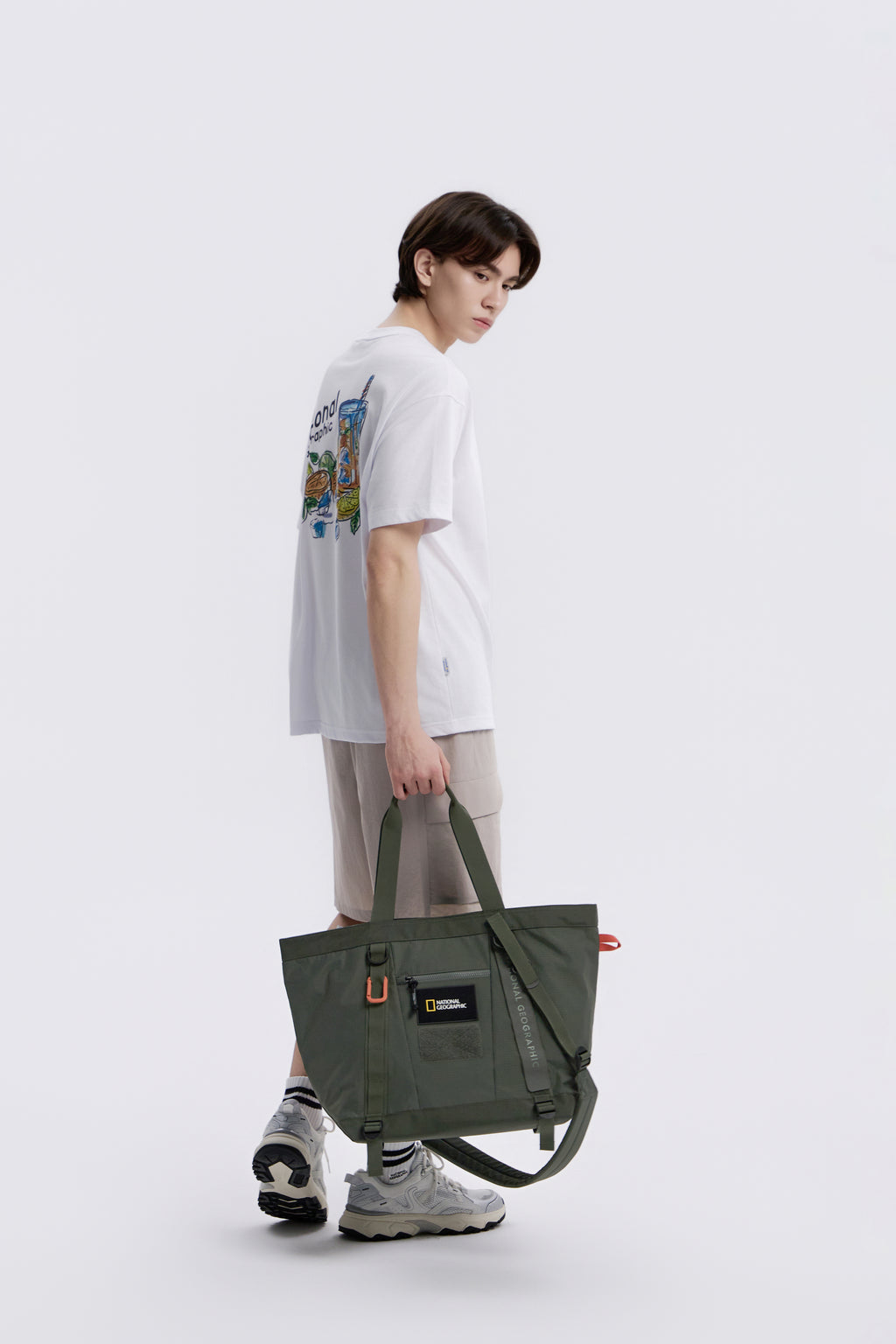 Unisex Crest Tote Bag