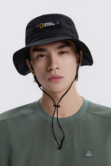 Men's Engineered Fisherman's Hat- Black