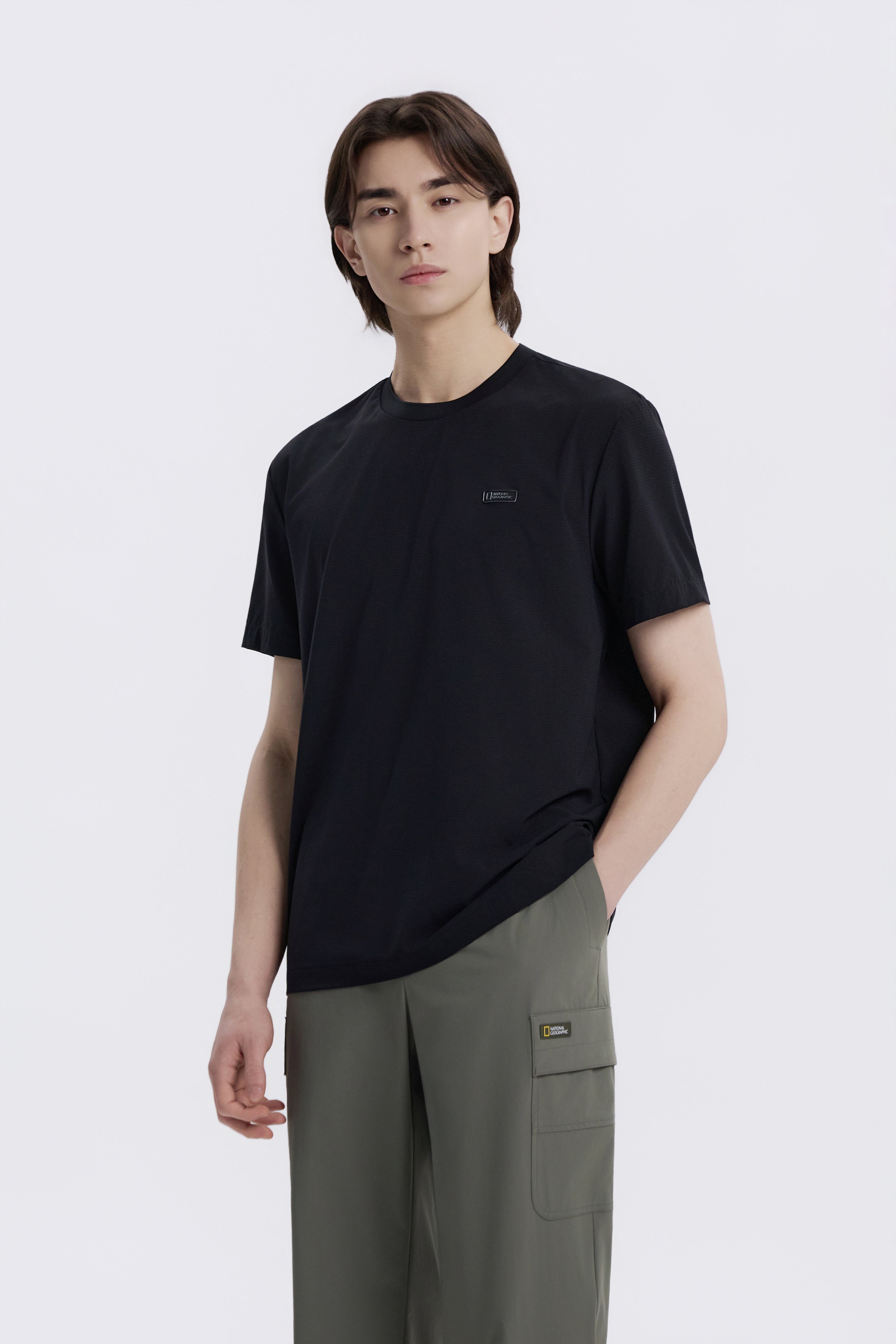 Men's Airflow Short Sleeve T-shirt - Black