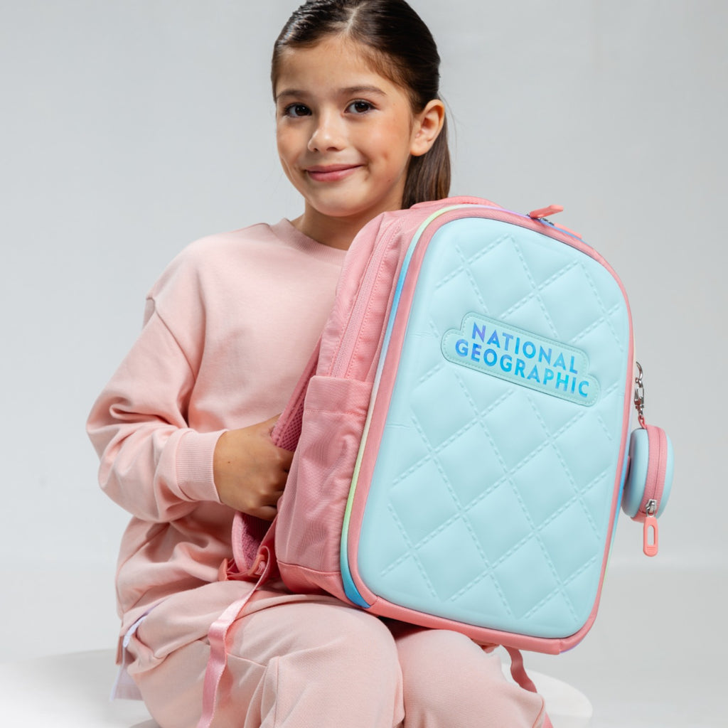 Kids Tino Rainbow Backpack- Mint