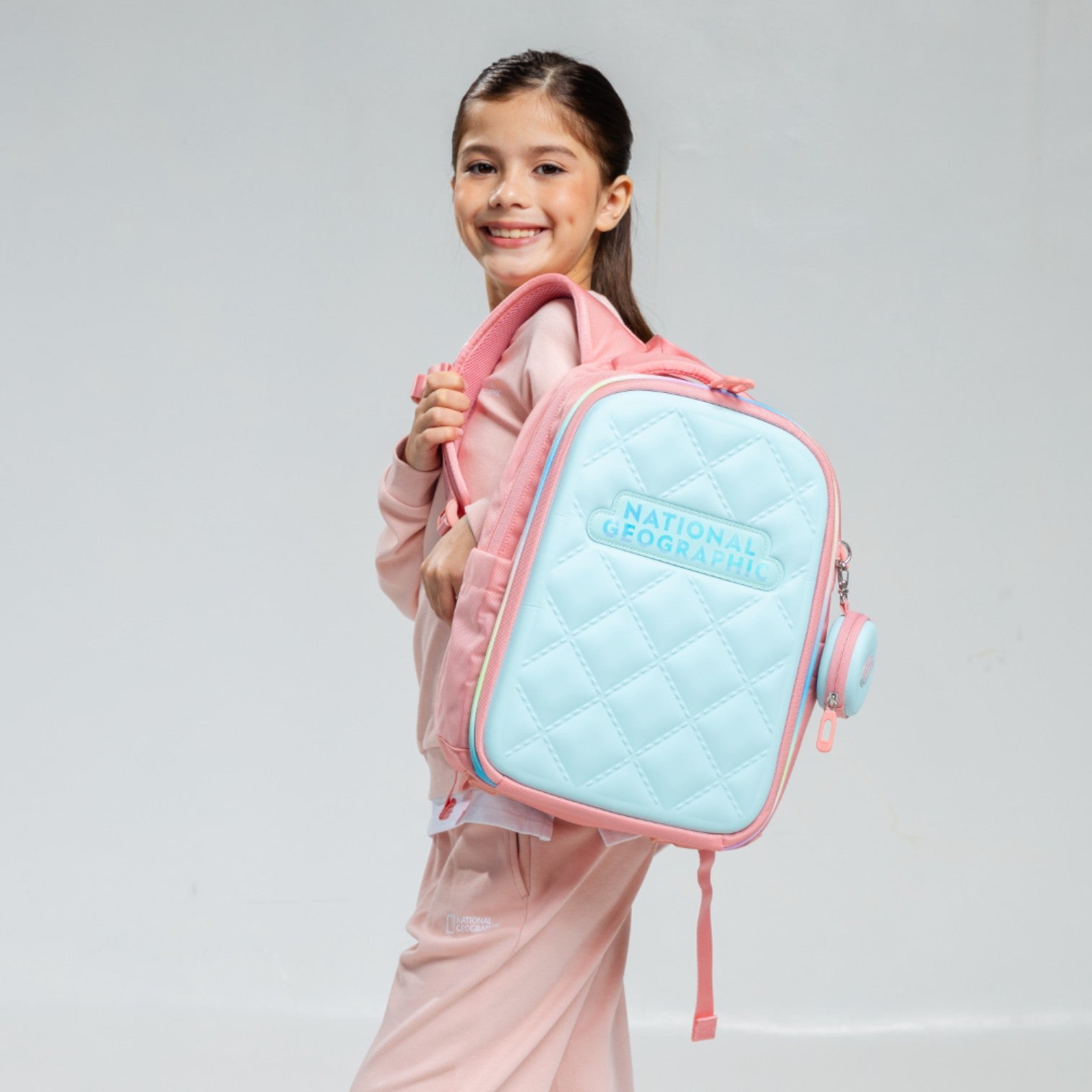 Kids Tino Rainbow Backpack- Mint