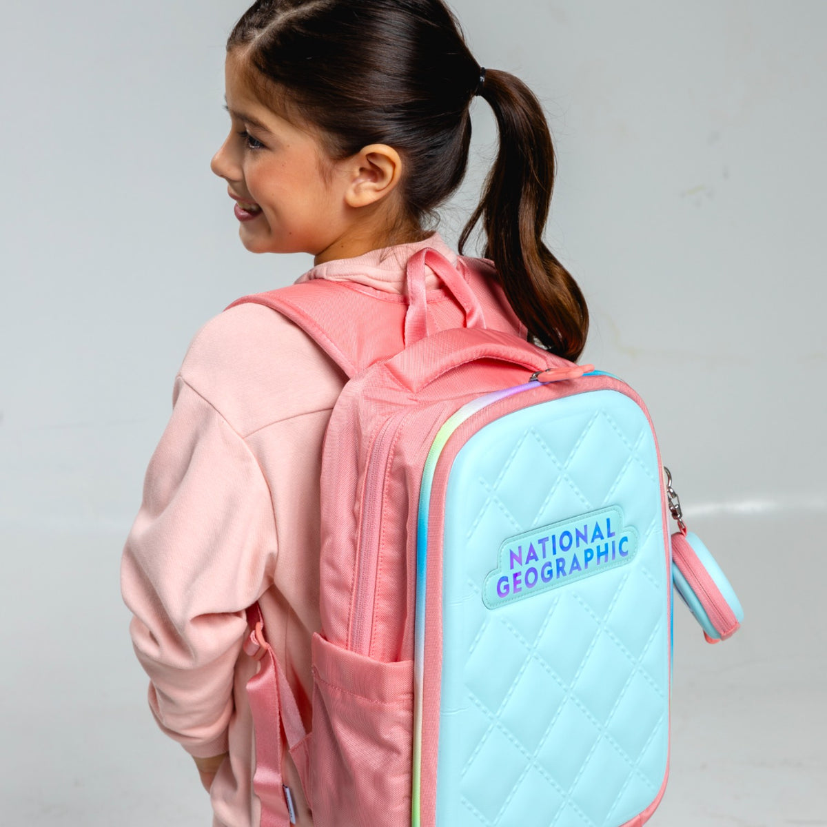 Kids Tino Rainbow Backpack- Mint