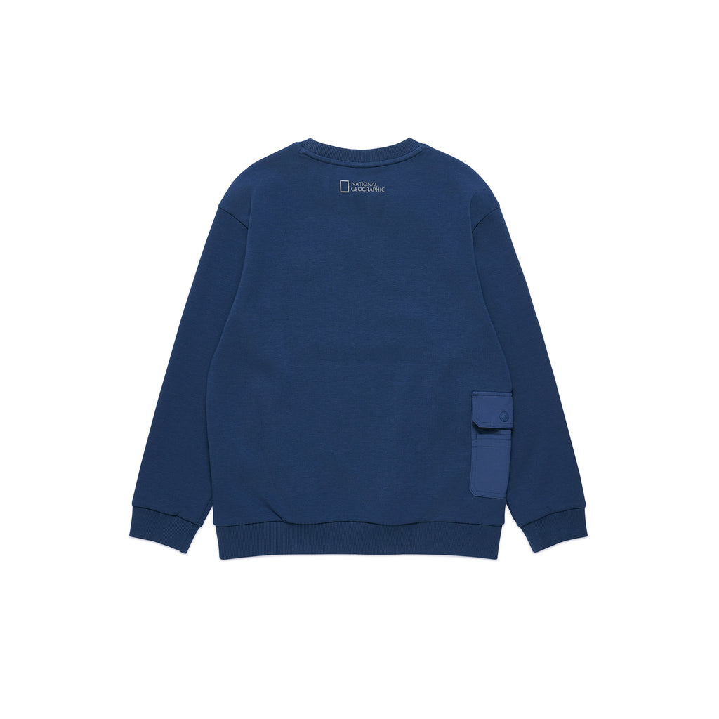 Kids Adventure Woven Mix Sweatshirt