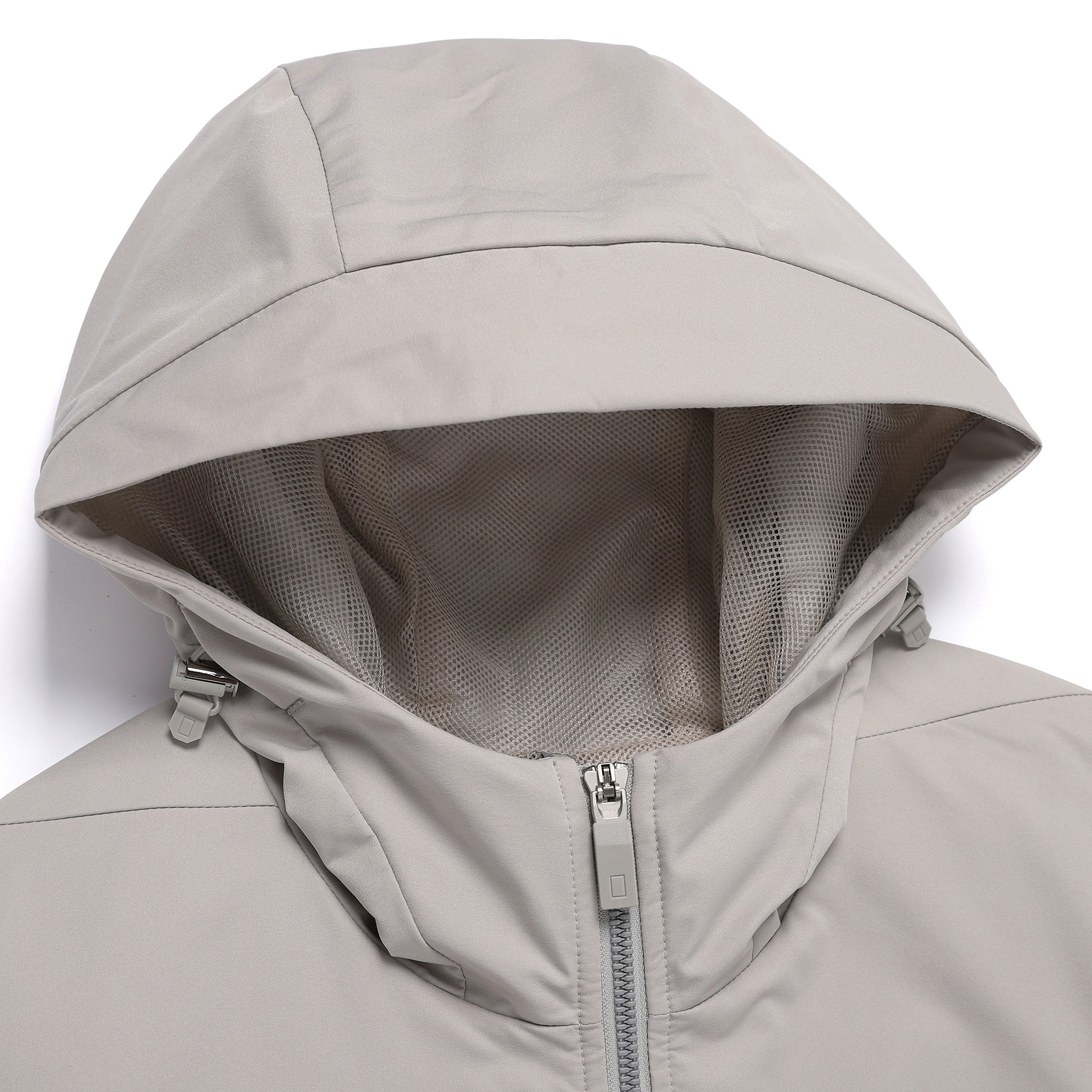 Unisex Urban Stretch Active Fit Hooded Zip-Up