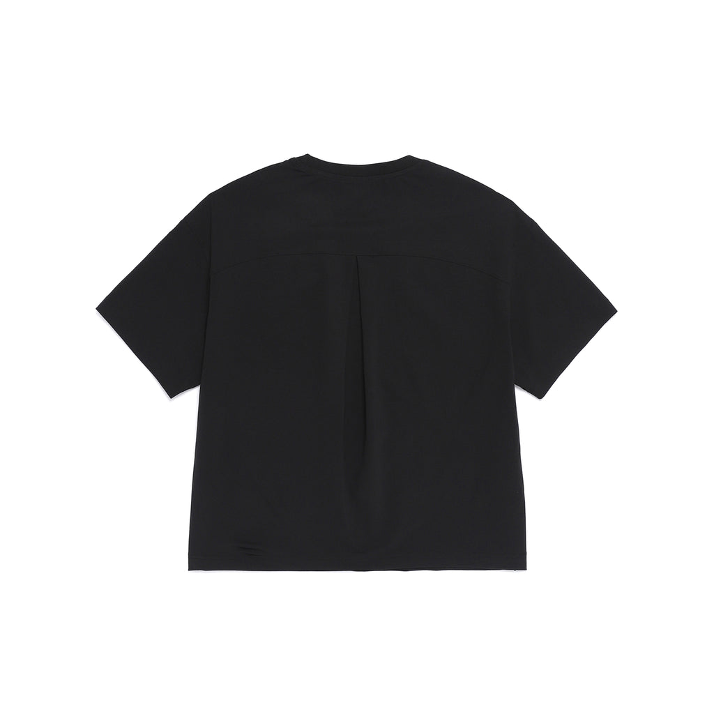 Women's Frozen Air Semi-Cropped Short Sleeve Semi-Overfit T-Shirt