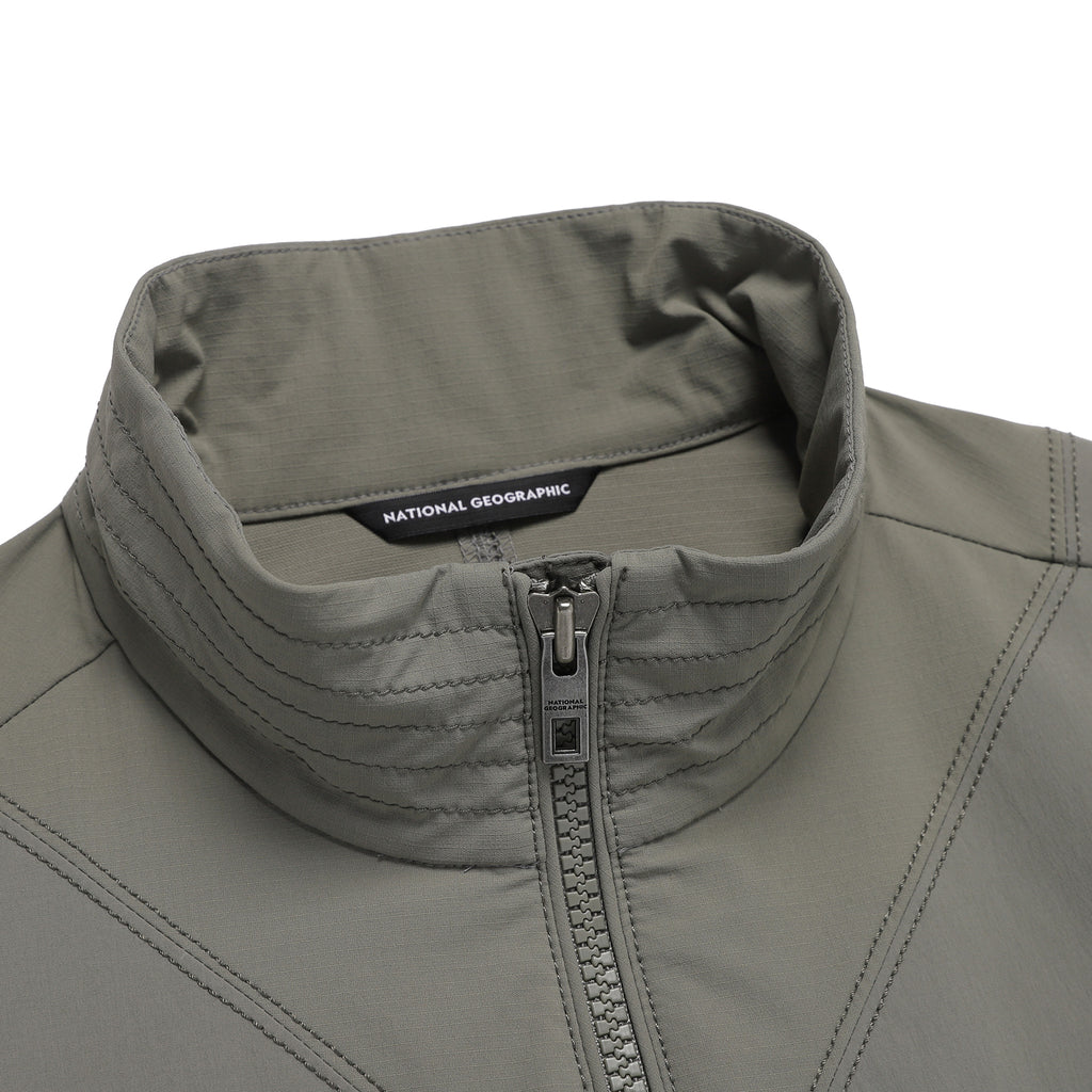 Unisex Kobus Stretch High Neck Color Block Jumper Jacket