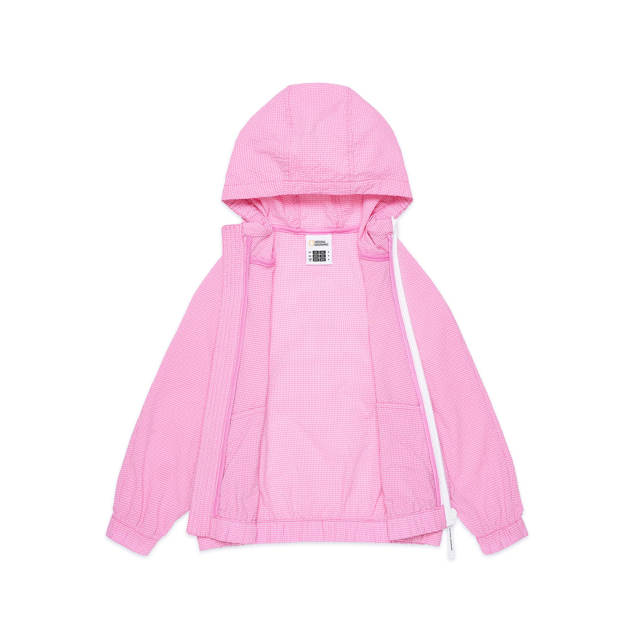Kids Toddler Seersucker Hood Jumper