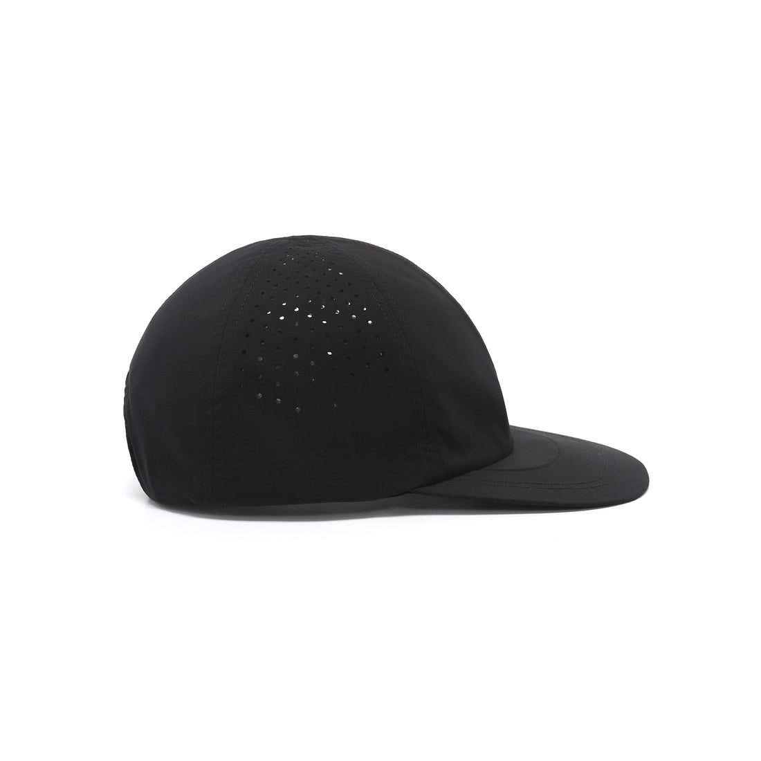 Unisex Perforated Stretch Cap - Black