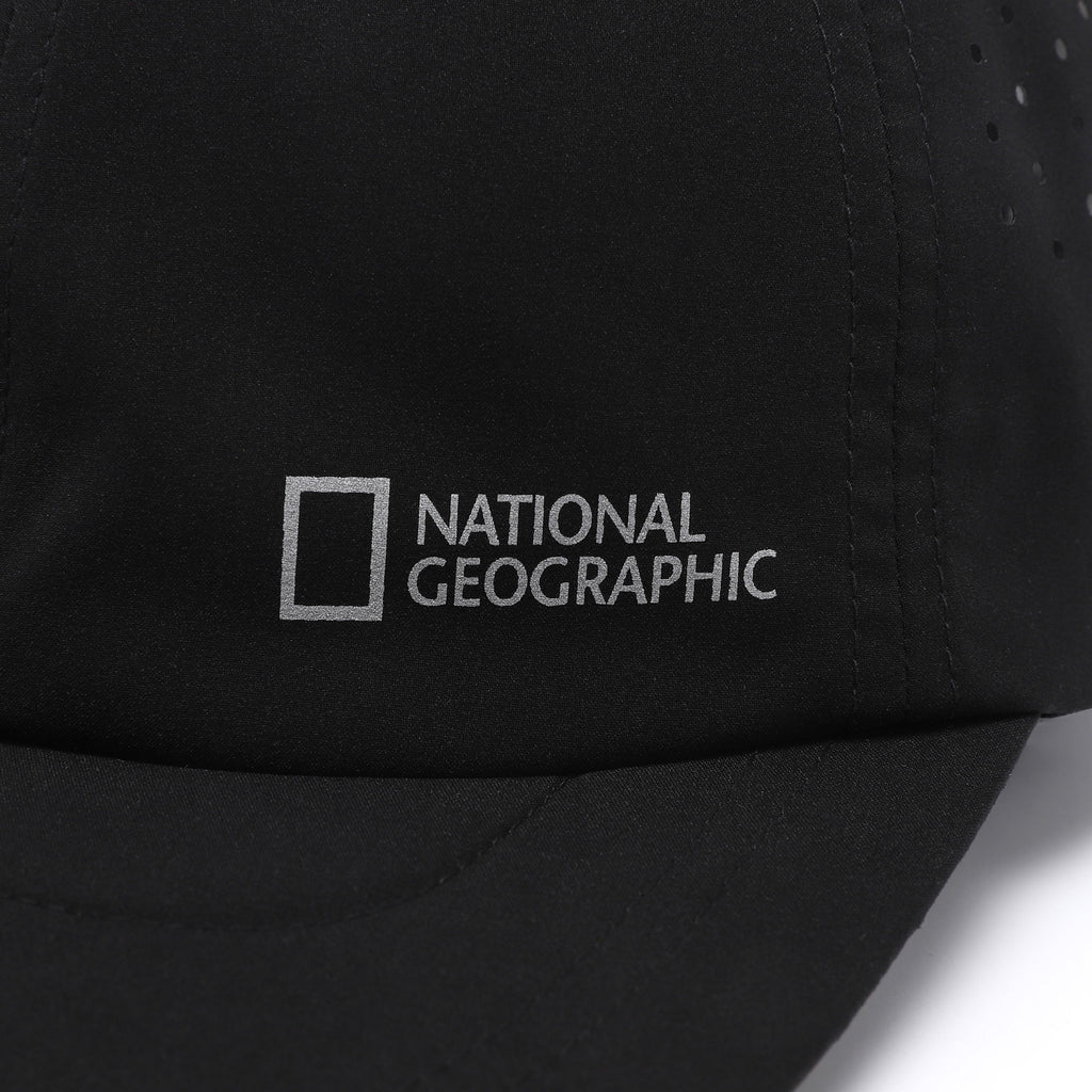 Unisex Perforated Stretch Cap - Black