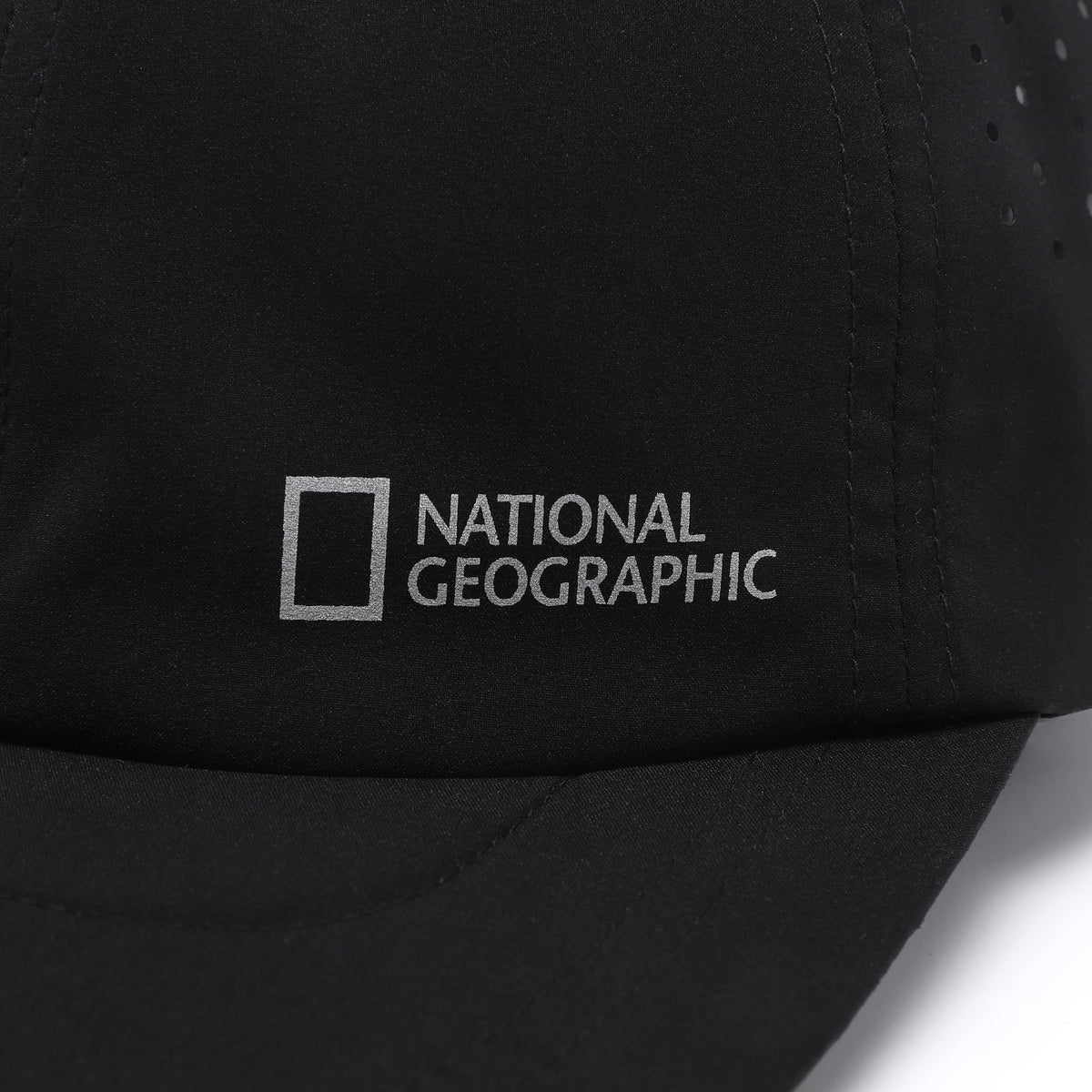 Unisex Perforated Stretch Cap - Black