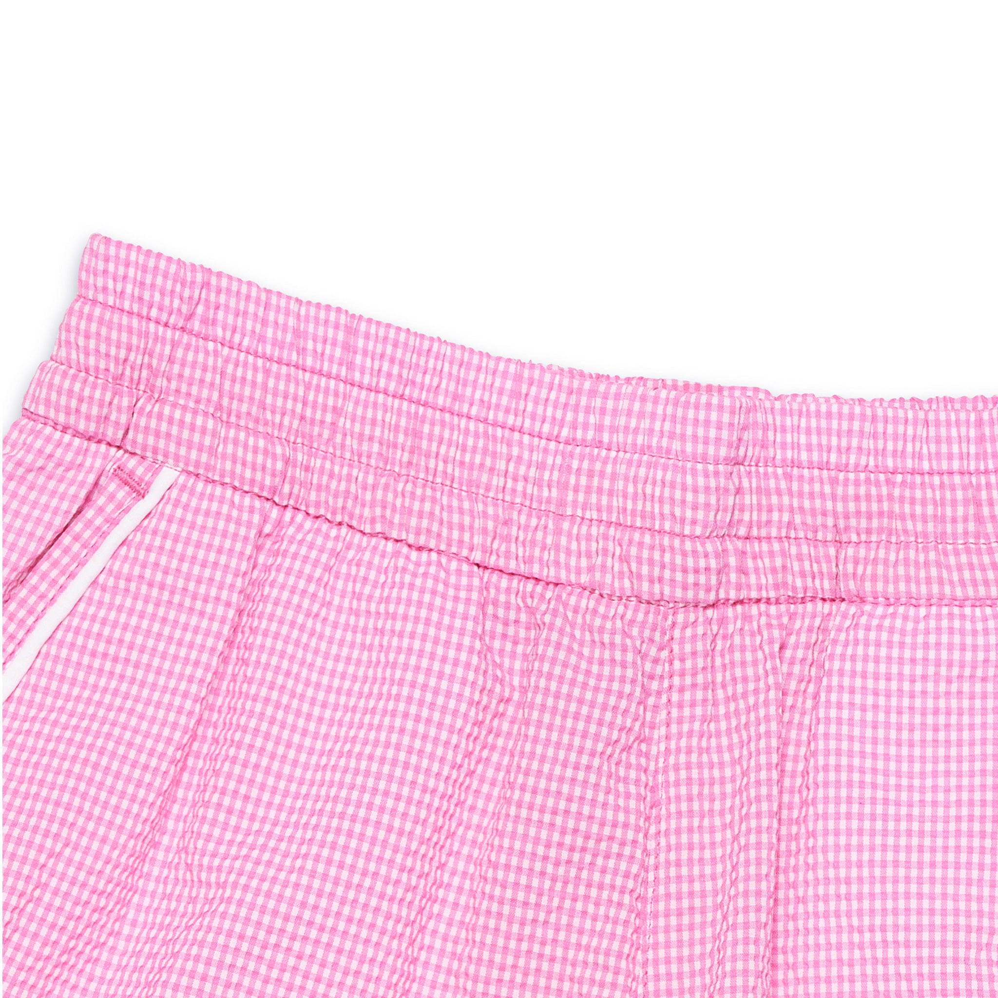 Kids Toddler Seersucker Long Shorts