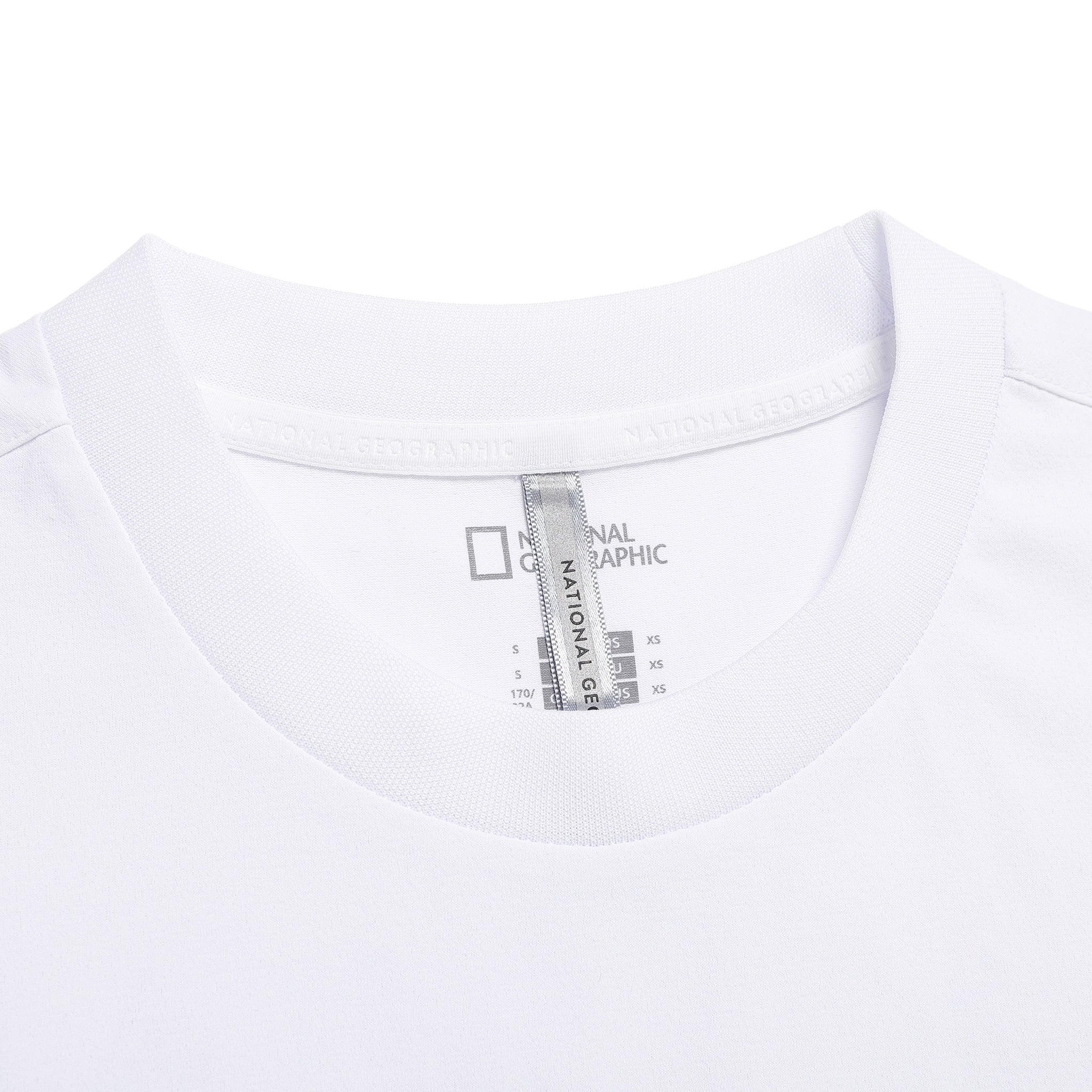 Unisex Torquatus Short Sleeve  T-Shirt - White