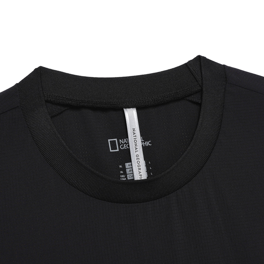 Men's Airflow Short Sleeve T-shirt - Black