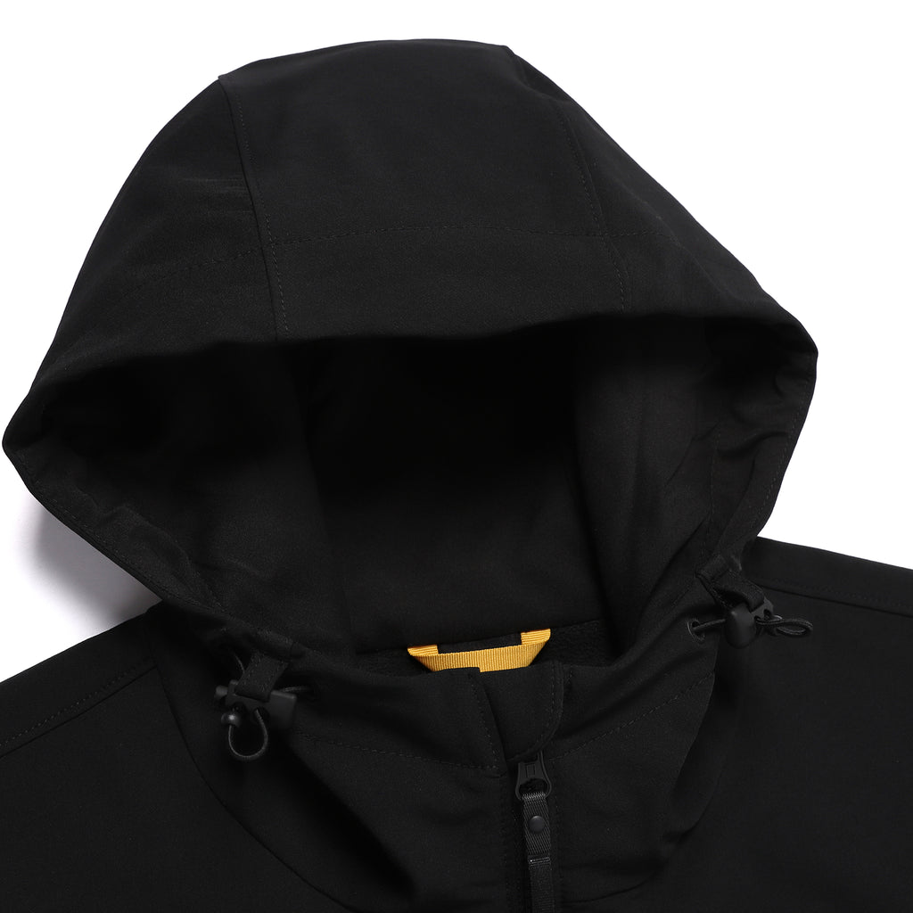 Unisex Archelon Double-Warm Brushed Woven Hooded Full Zip Jacket