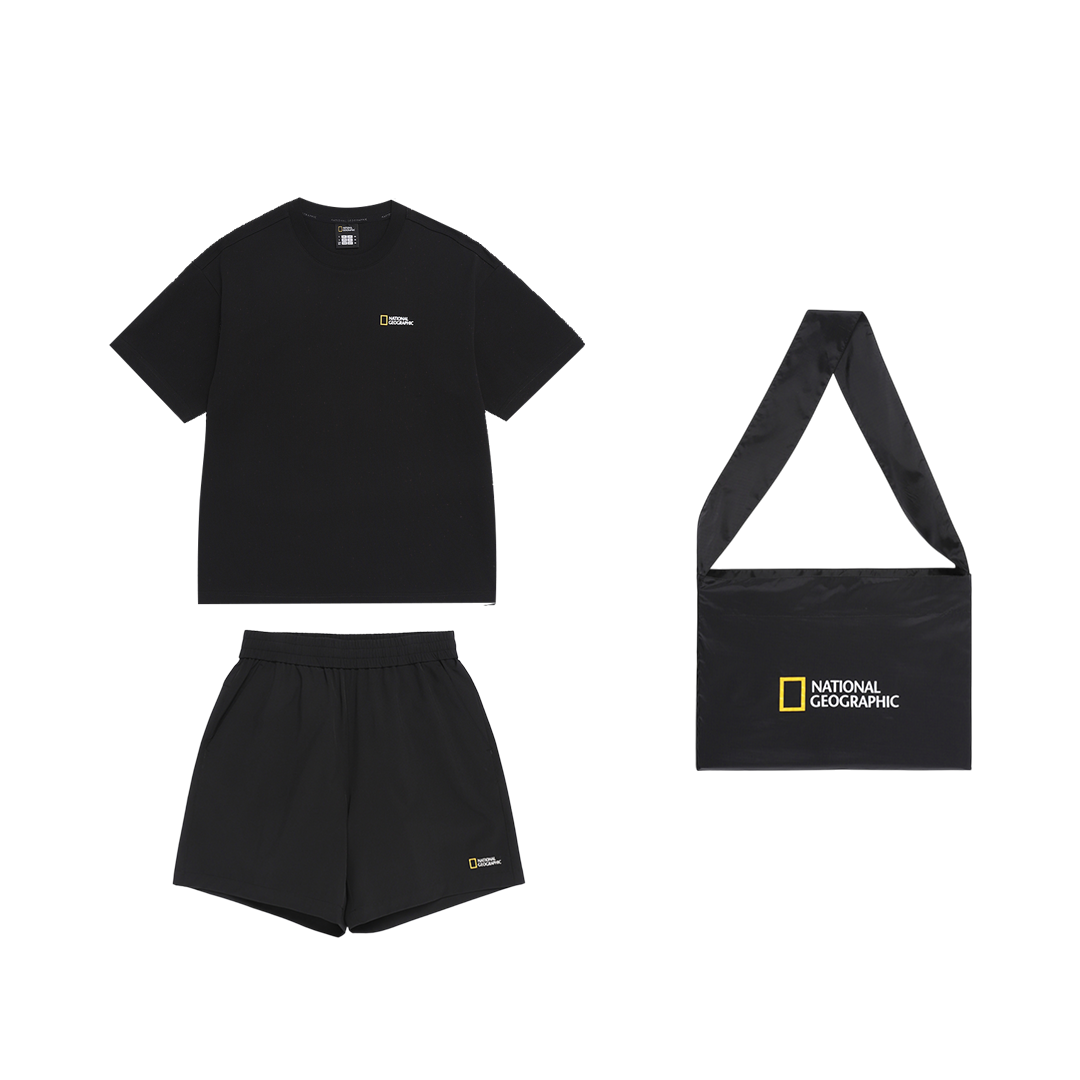 3-Pack T-shirt, Shorts and Tote Bag Set